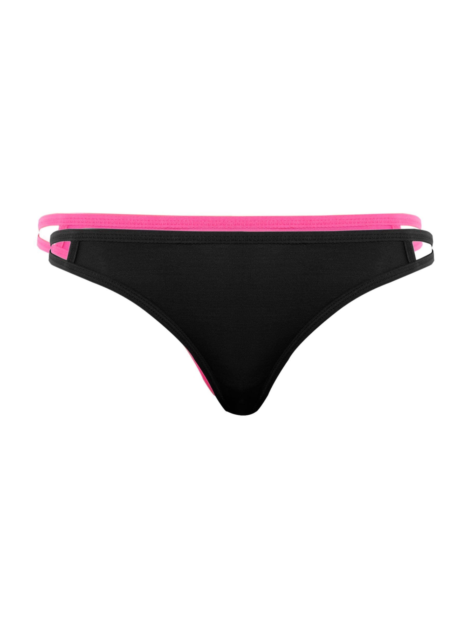 Enamor Women Pack of 2 String Bikini Brief