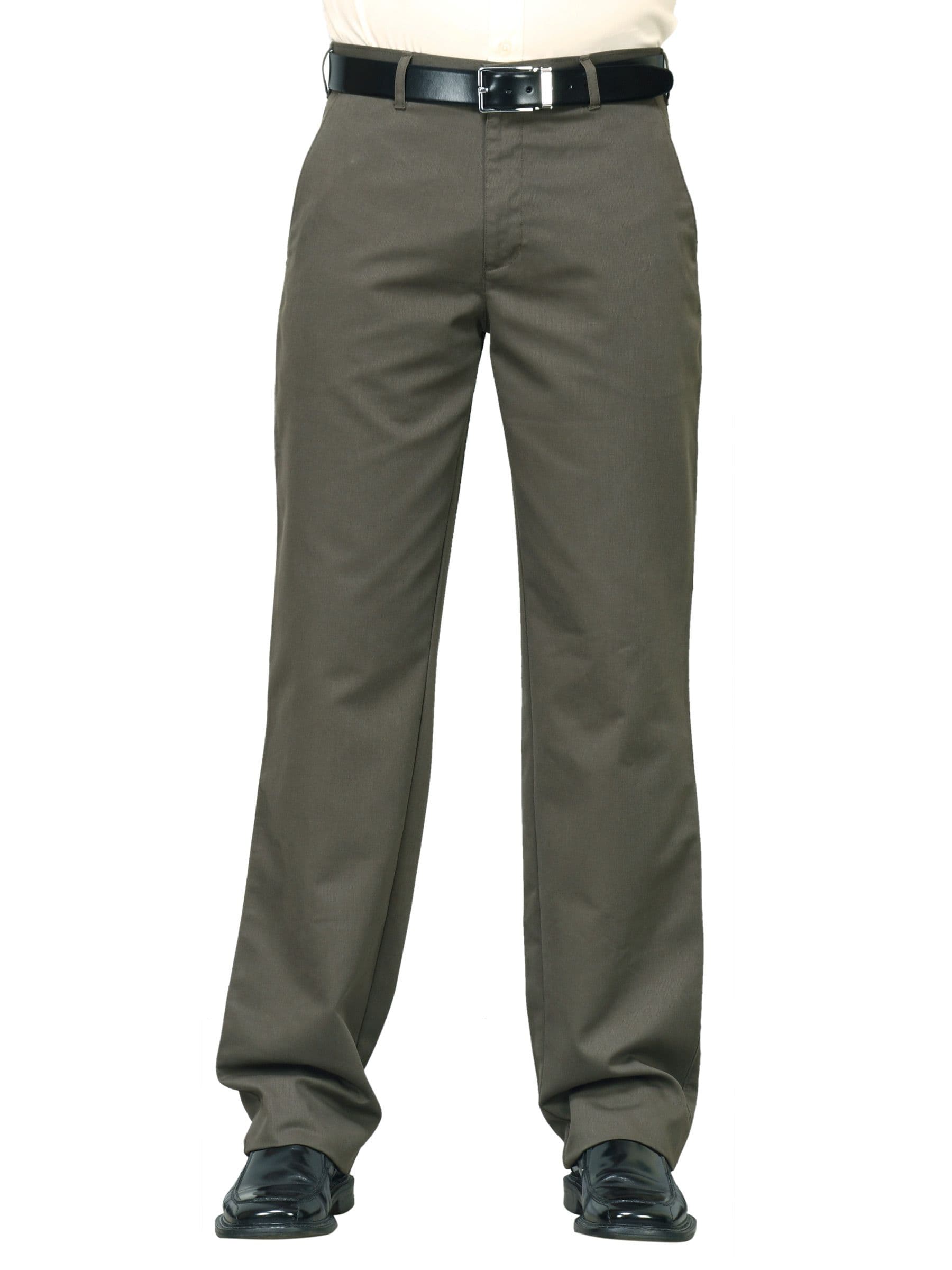 Indigo Nation Men Textura Olive Trousers