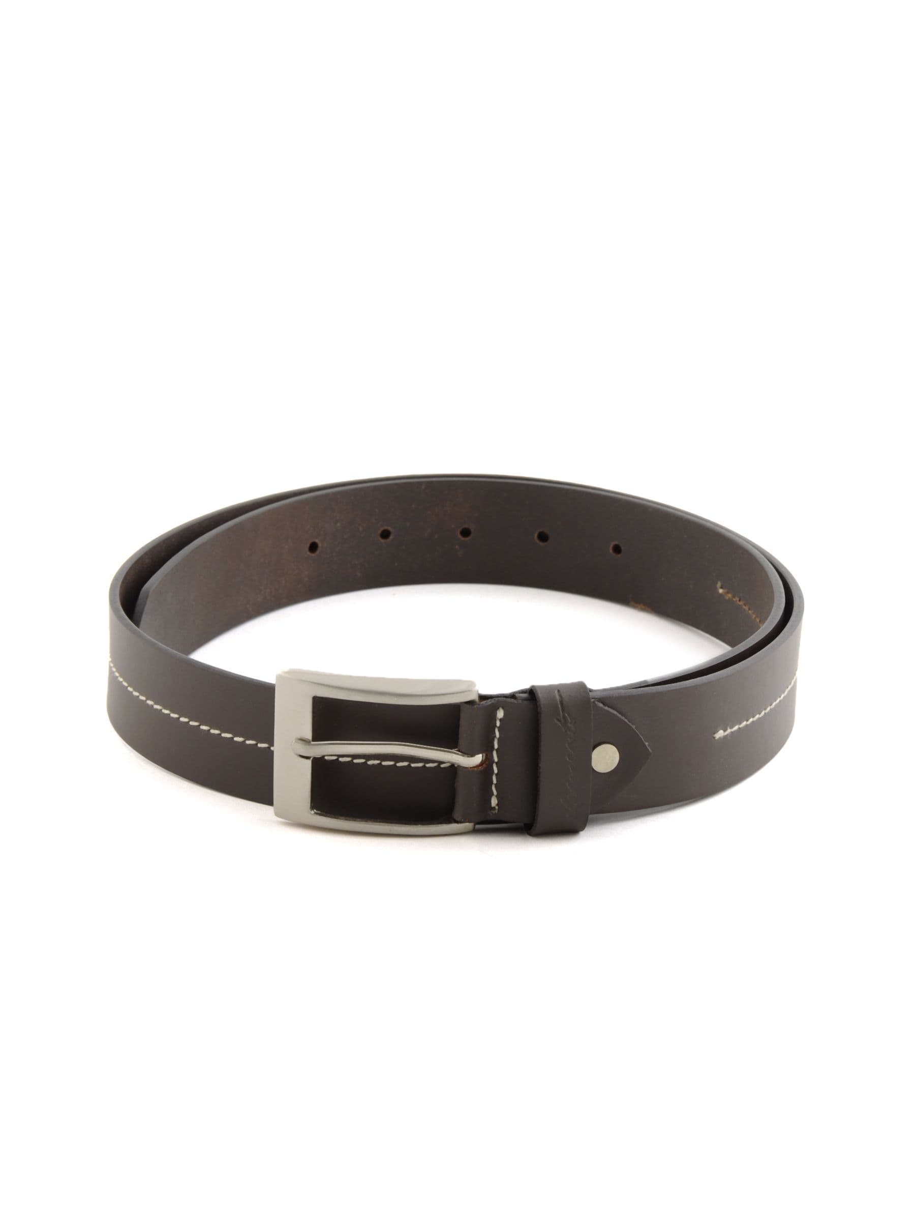 Peter England Men Casual Brown Belt