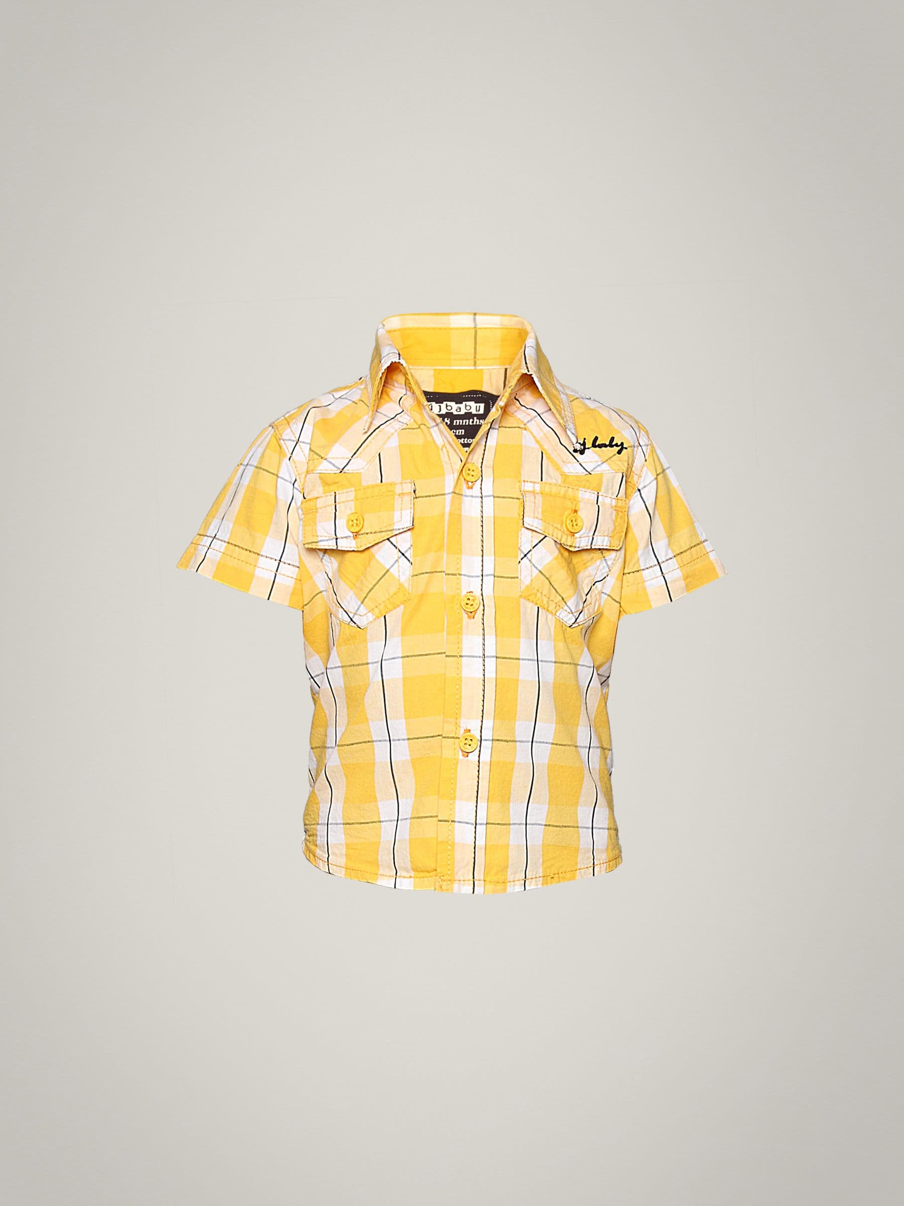 Gini and Jony Boy's Kangaroo Yellow Kidswear