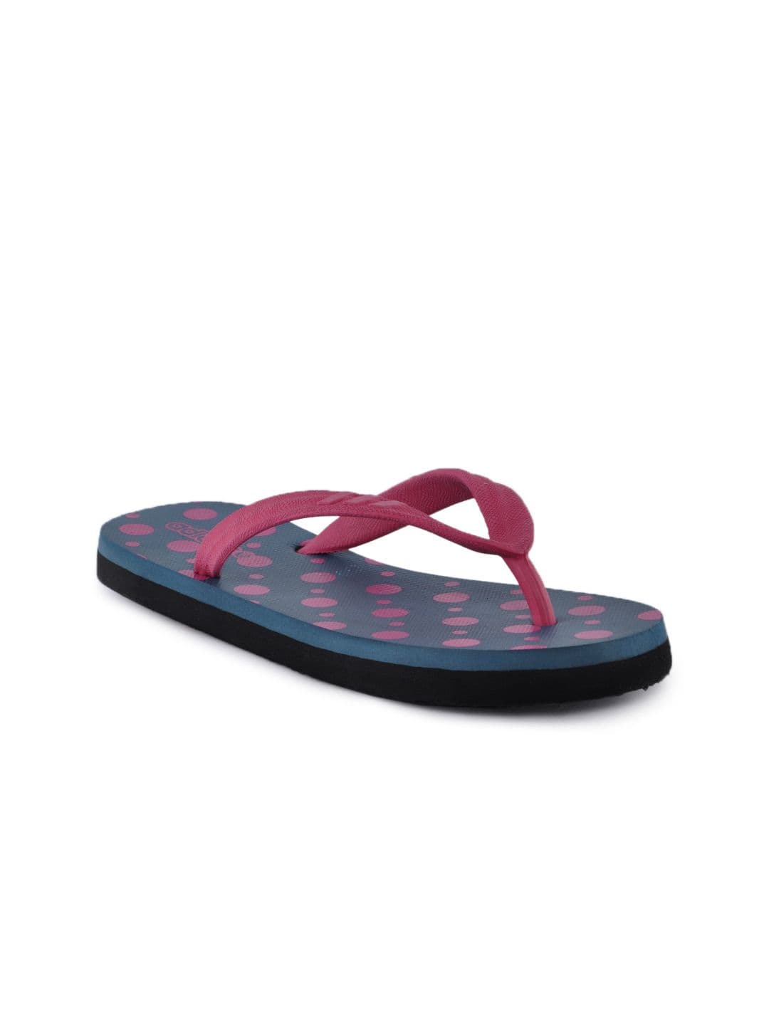 ADIDAS Women Polka Blue Flip Flops