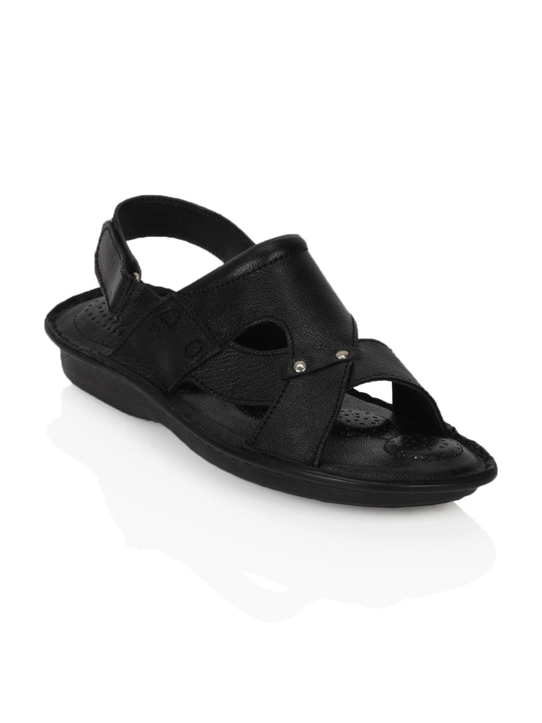 Coolers Men Black Sandals