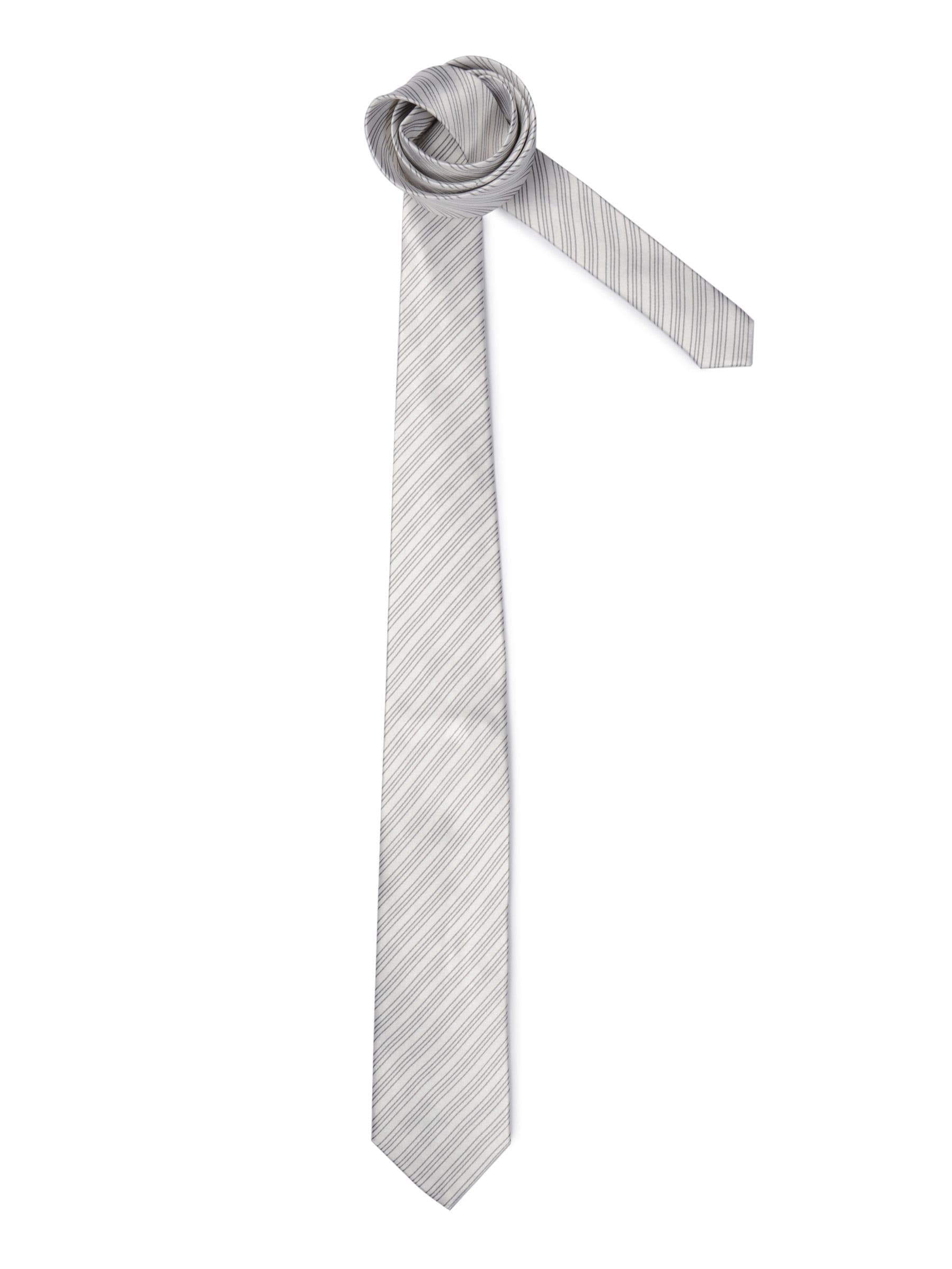 United Colors of Benetton Men Striped White Tie