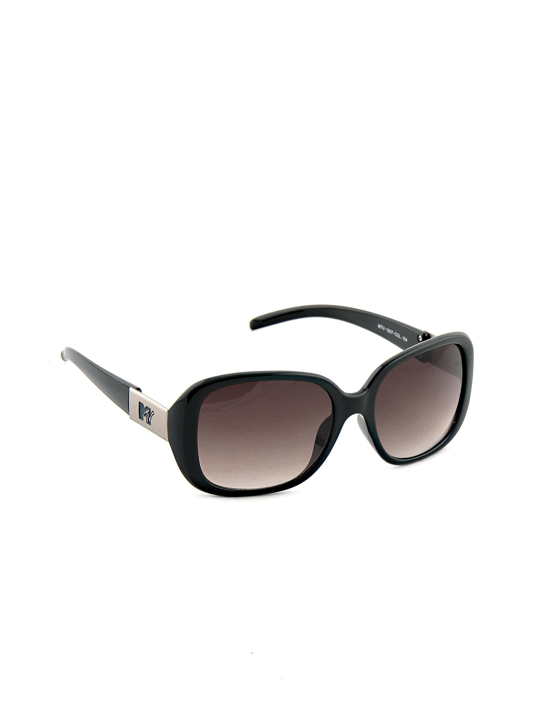 M tv Women My Fab Eyewear Black Sunglasses