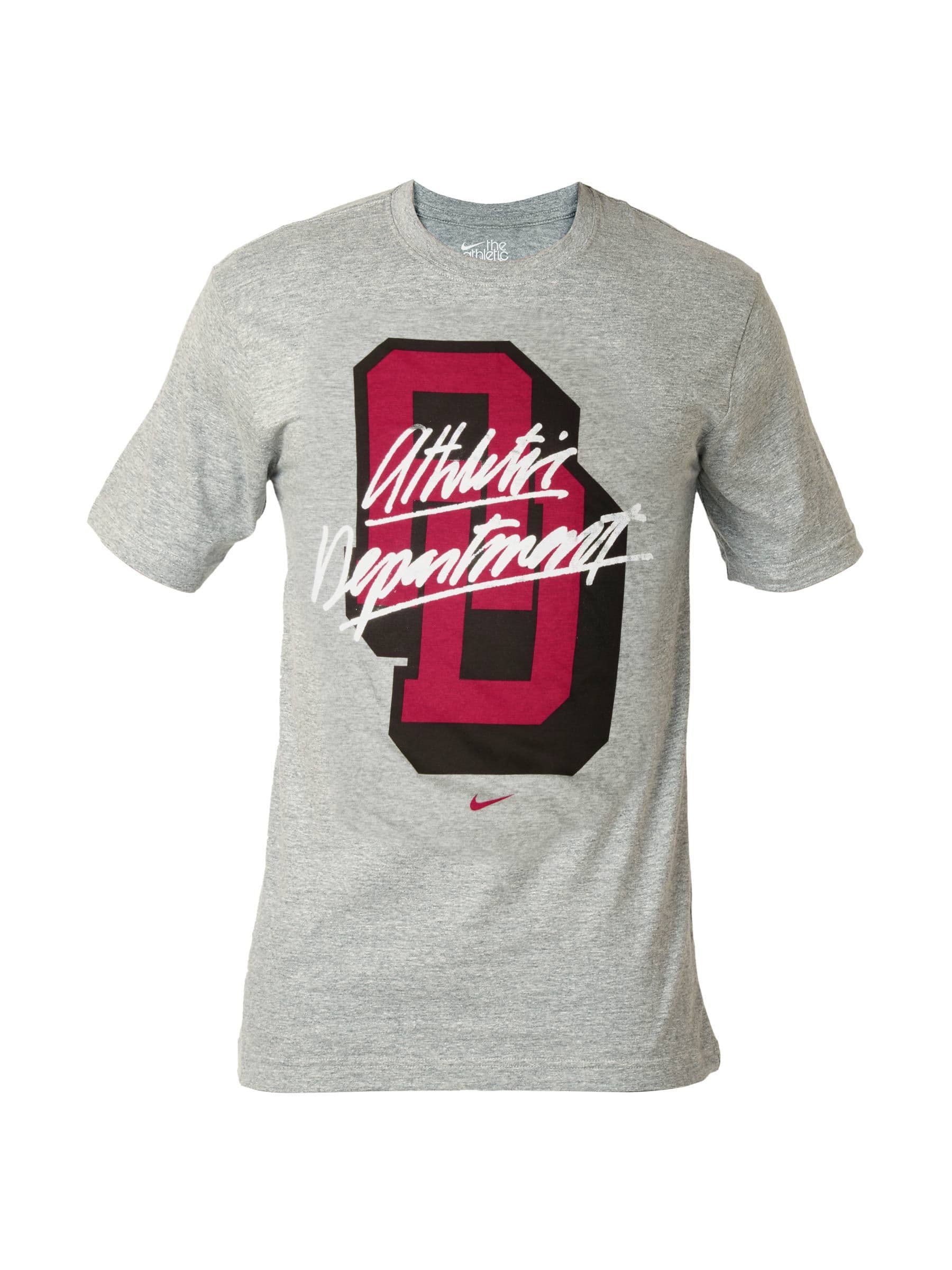 Nike Men Ath Dept Grey Tshirts