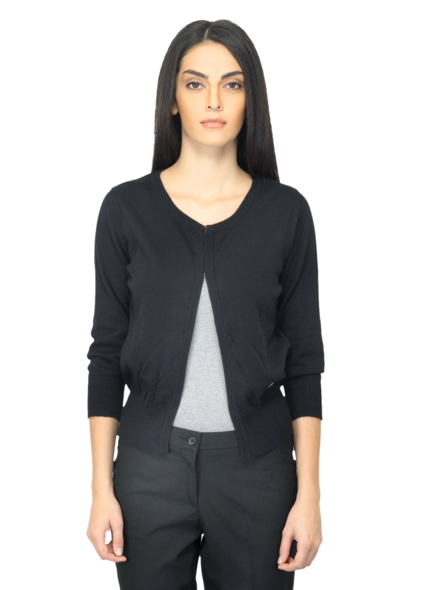Arrow Woman Black Cardigan