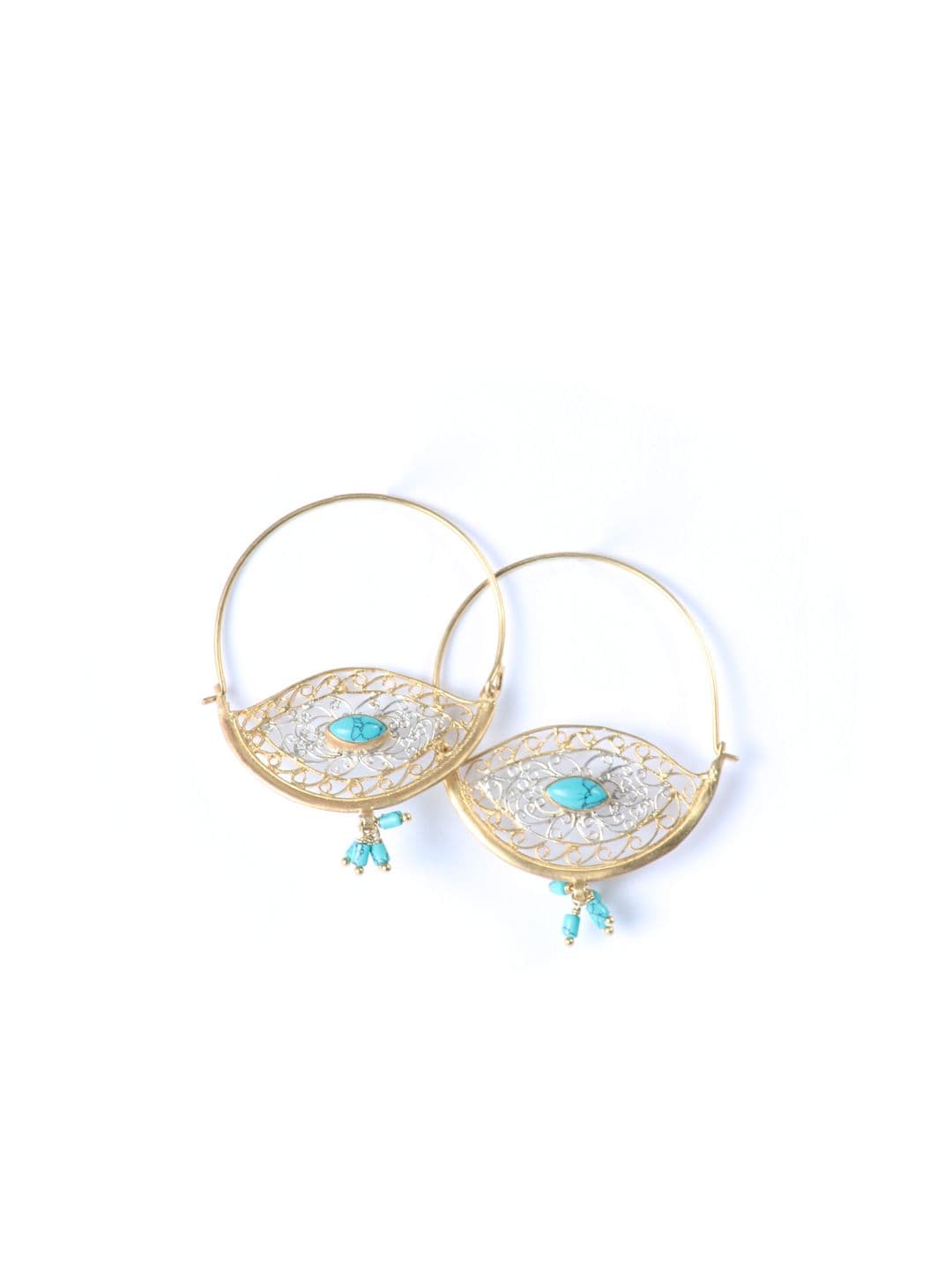 Fabindia Women Ananya Gold Earrings