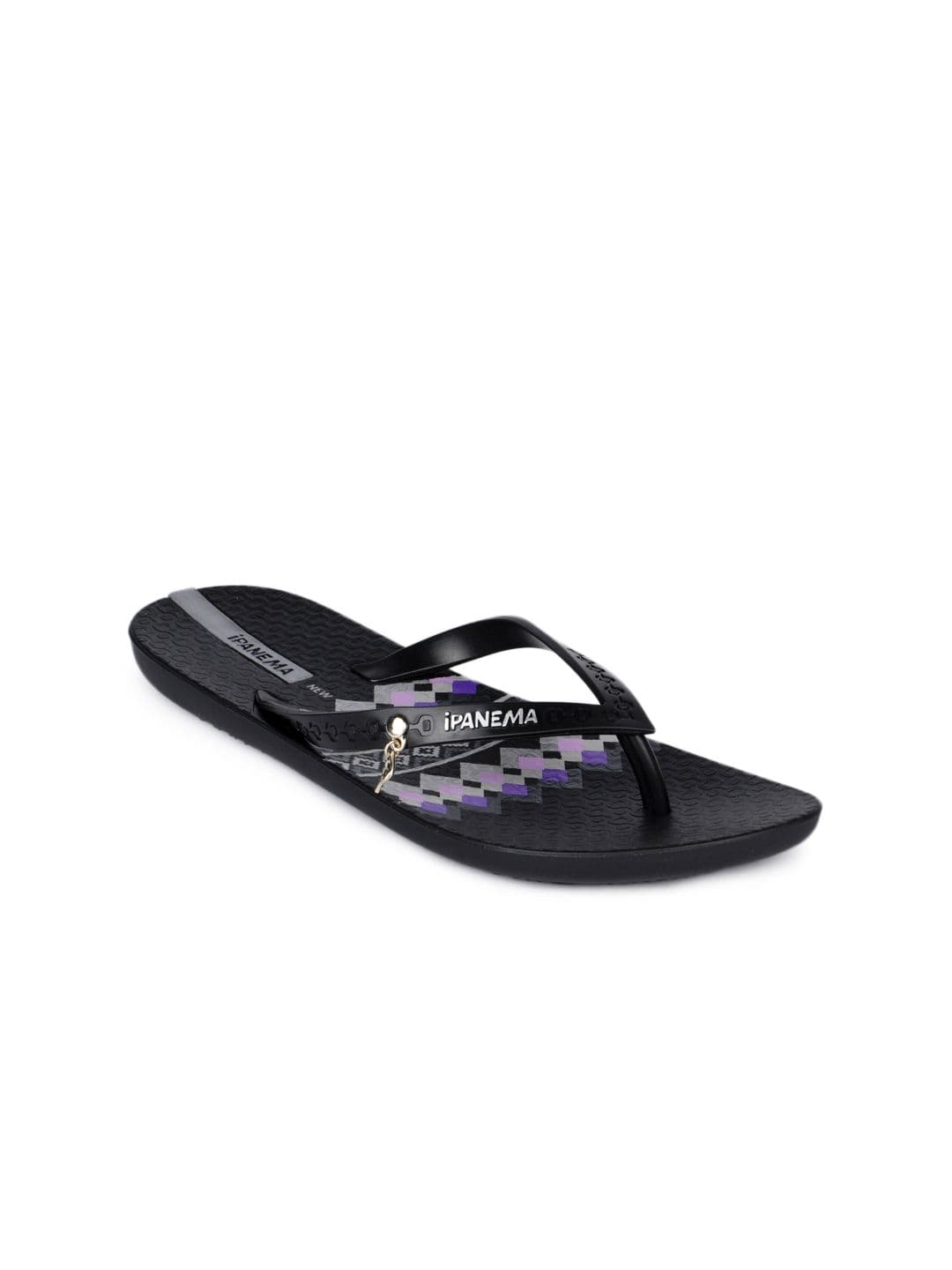iPanema Women Black Flip Flops