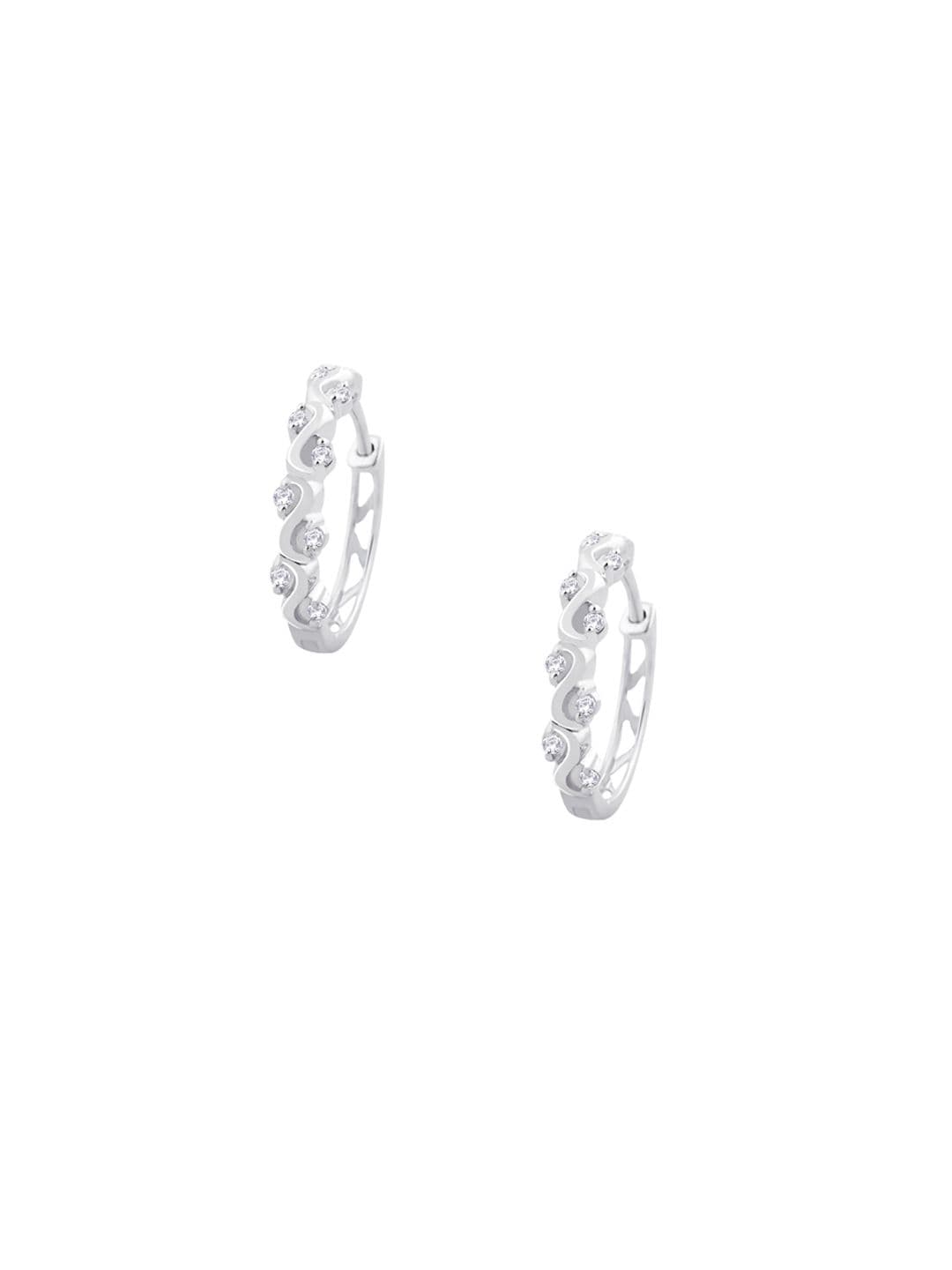 Lucera Women Silver Earrings