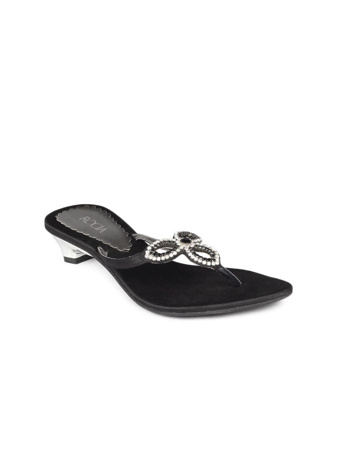 Rocia Women Black Sandals