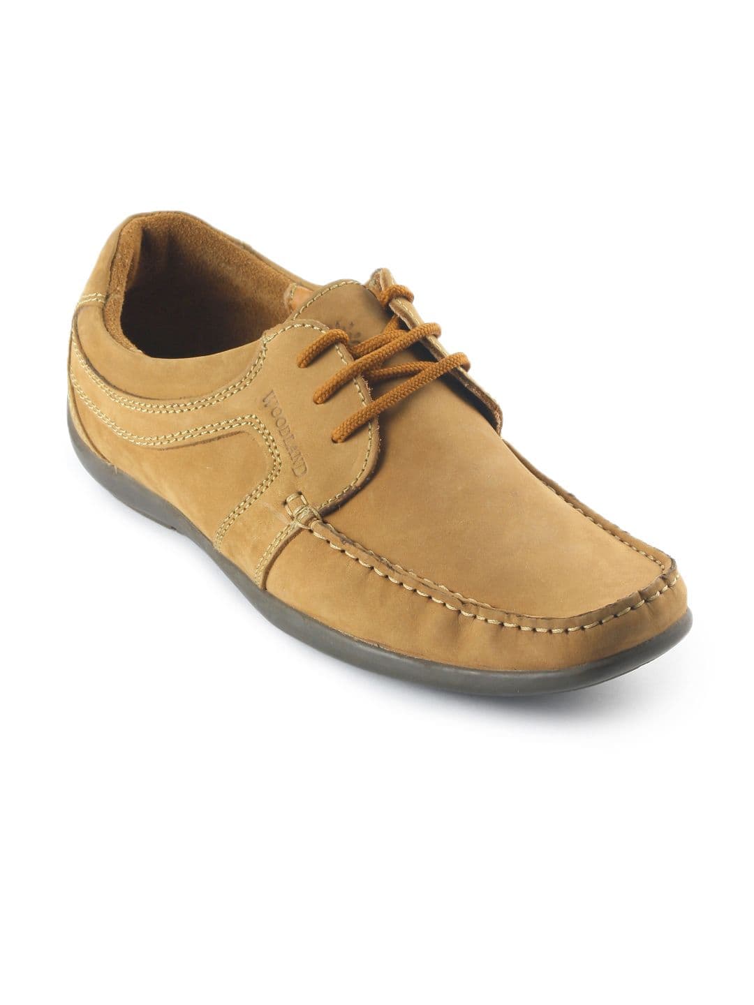 Woodland Men Camel Casual Shoes