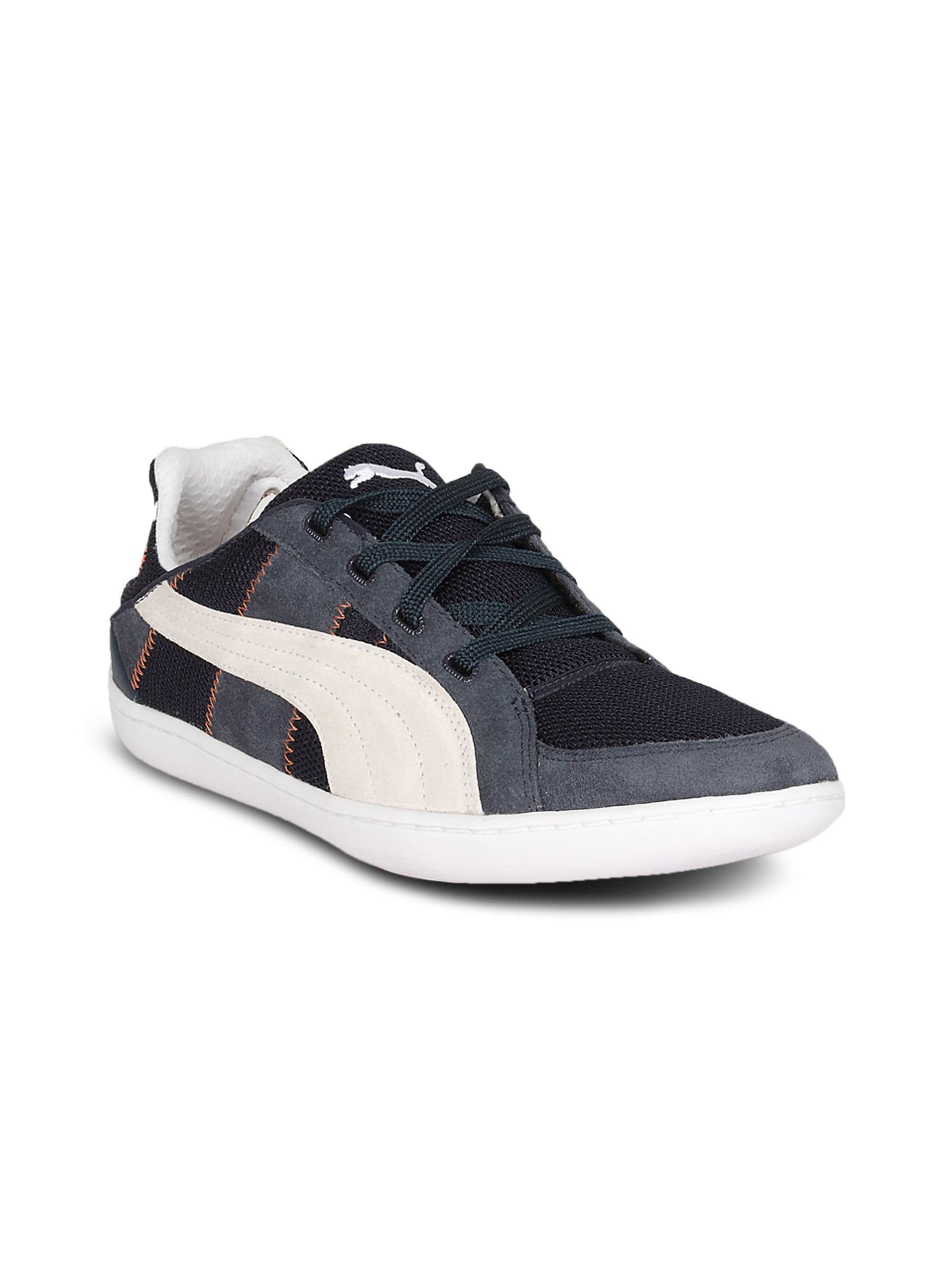 Puma Men's Trim Mesh Navy White Shoe