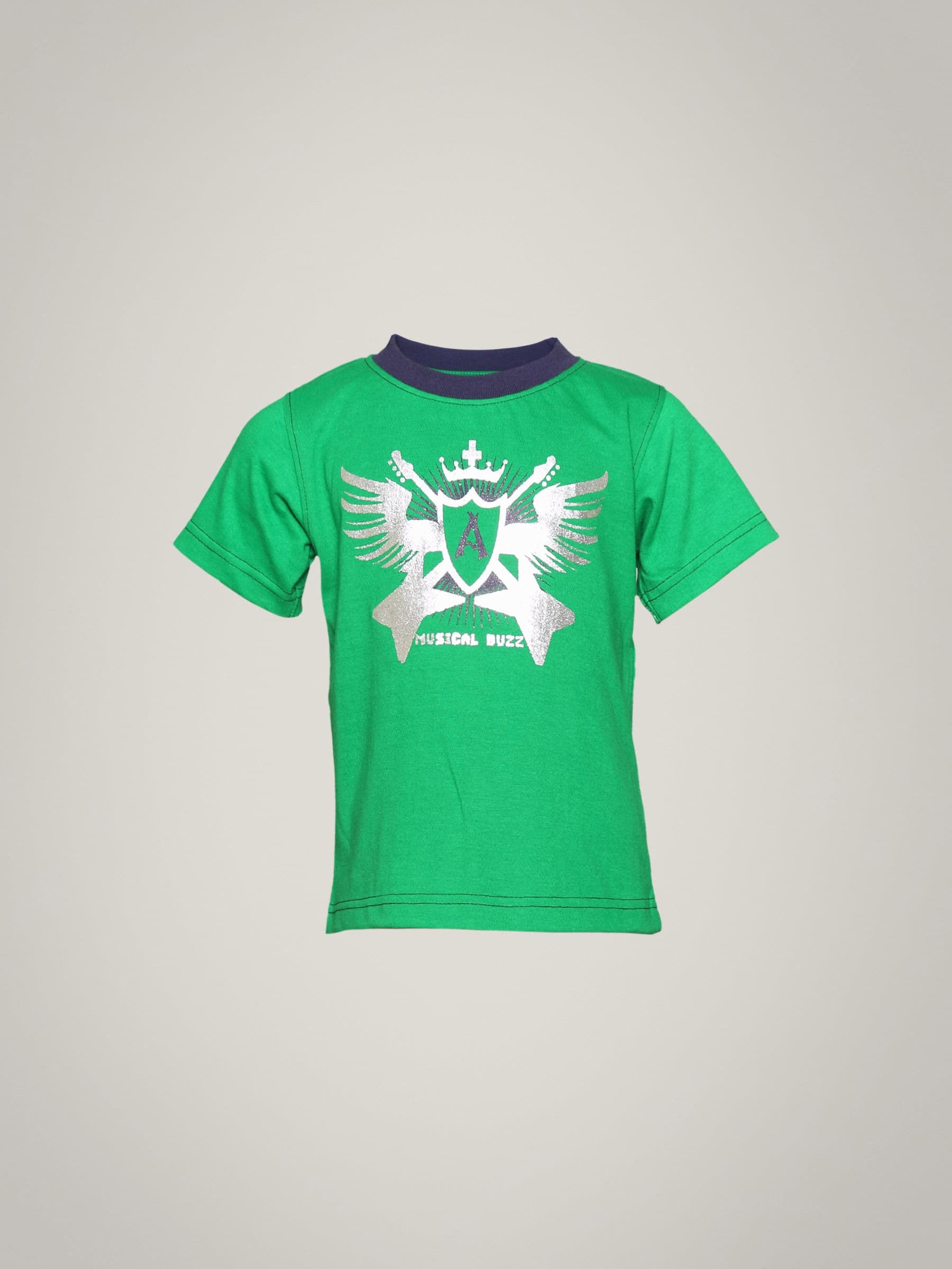 Ant Kids Boy's Musical Buzz Green T-Shirts Kidswear