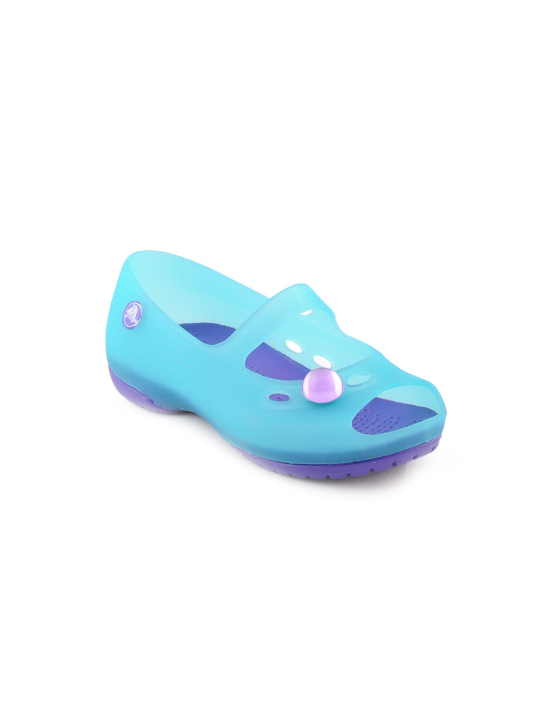 Crocs Kids Girl's Casual Blue Sandals