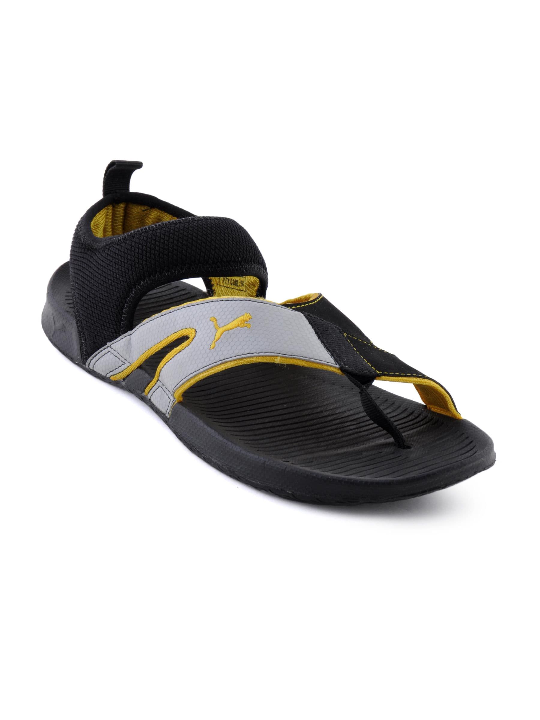 Puma Men  Jiff Black Sandals