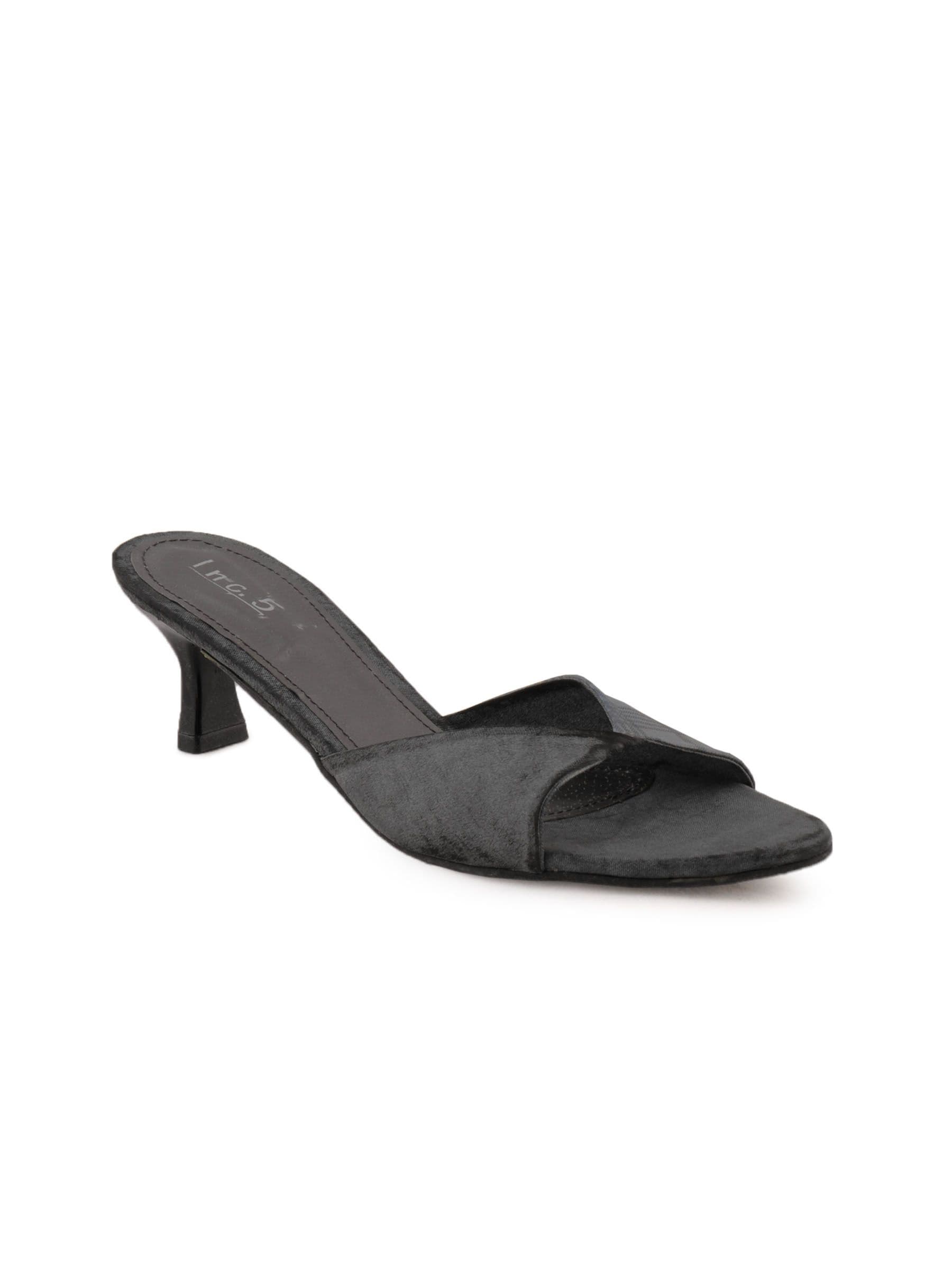 Inc 5 Women Casual Black Heels