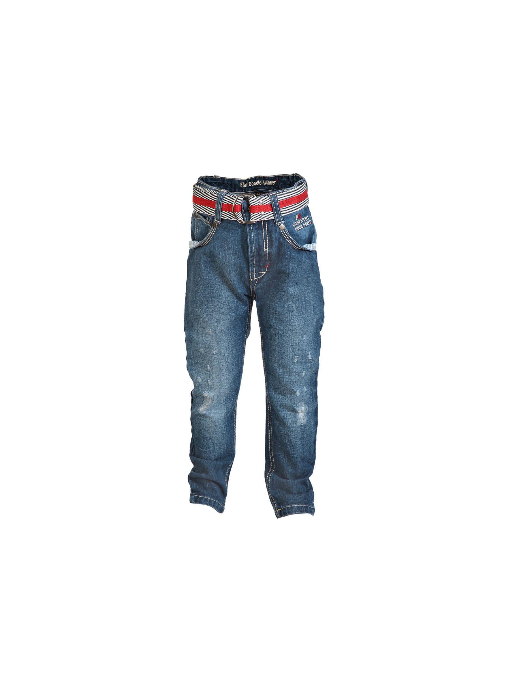 Doodle Boys-Boys Washed Blue Jeans