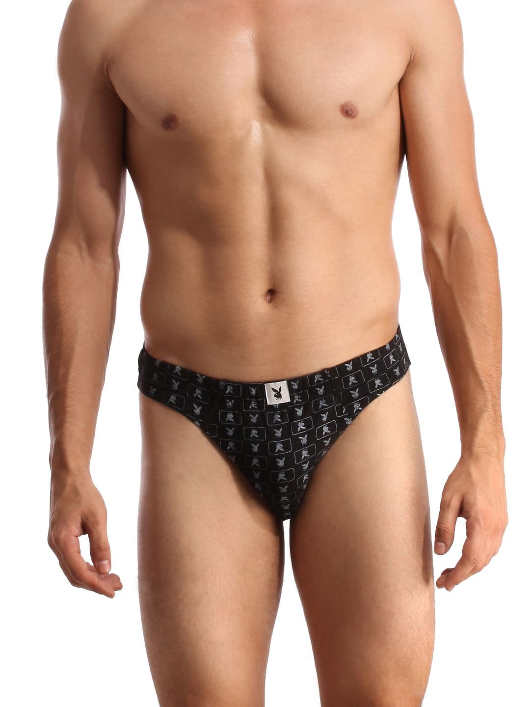 Playboy Men Black Brief