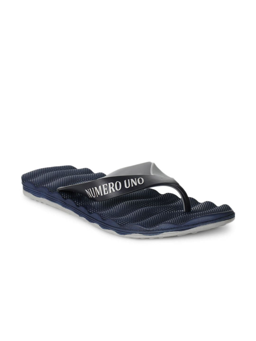 Numero Uno Men Navy Blue Flip Flops