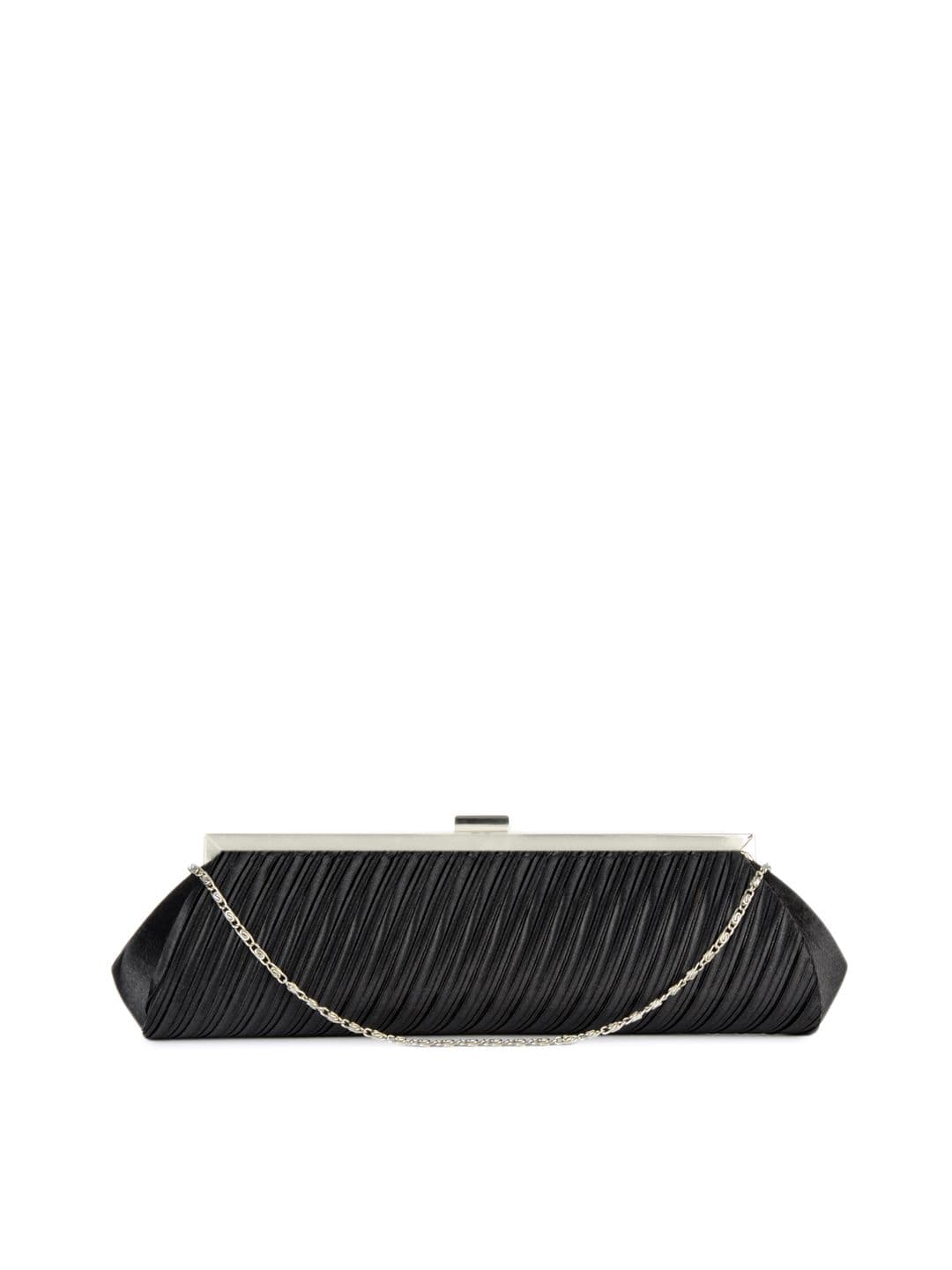 ToniQ Women Black Clutch