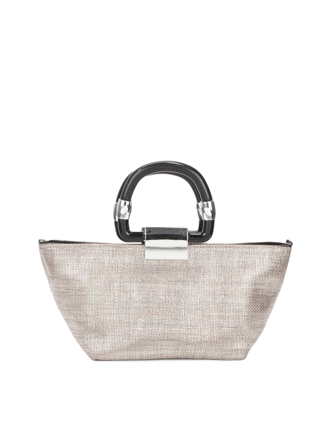 Murcia Women Jute Silver Handbag