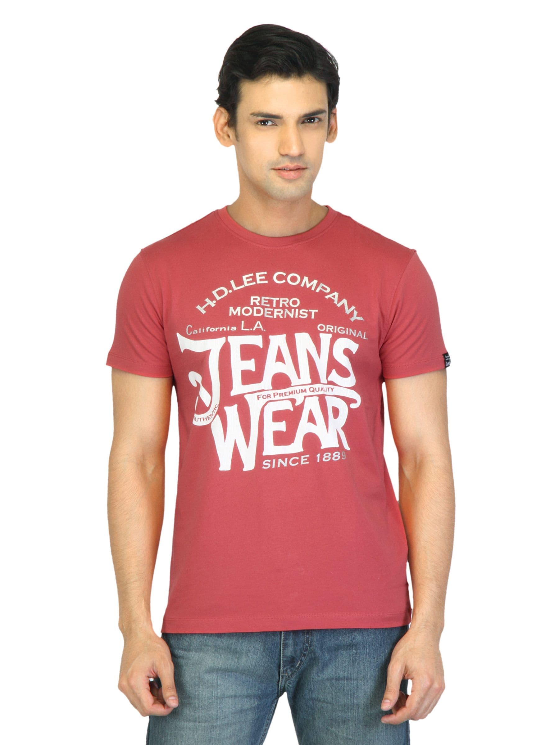 Lee Men Roadie Red T-shirt