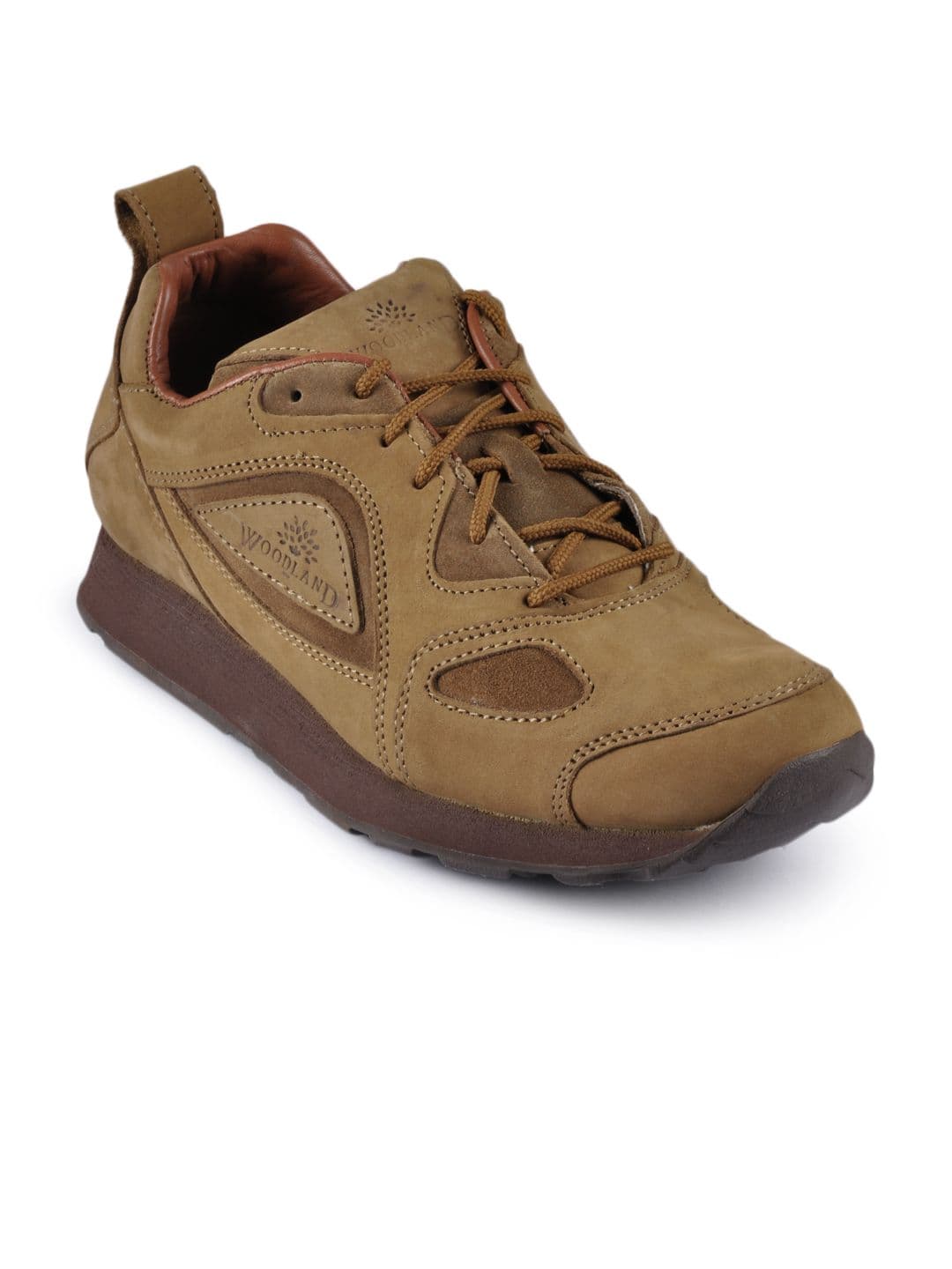 Woodland Men Camel Casual Shoes