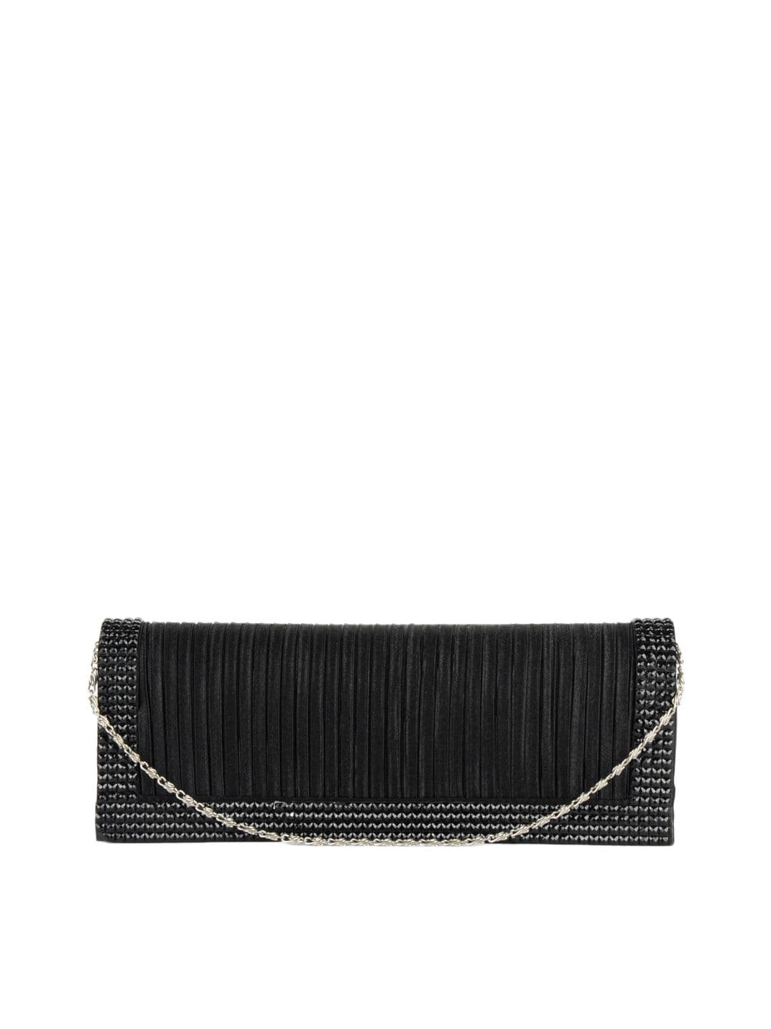ToniQ Women Black Clutch