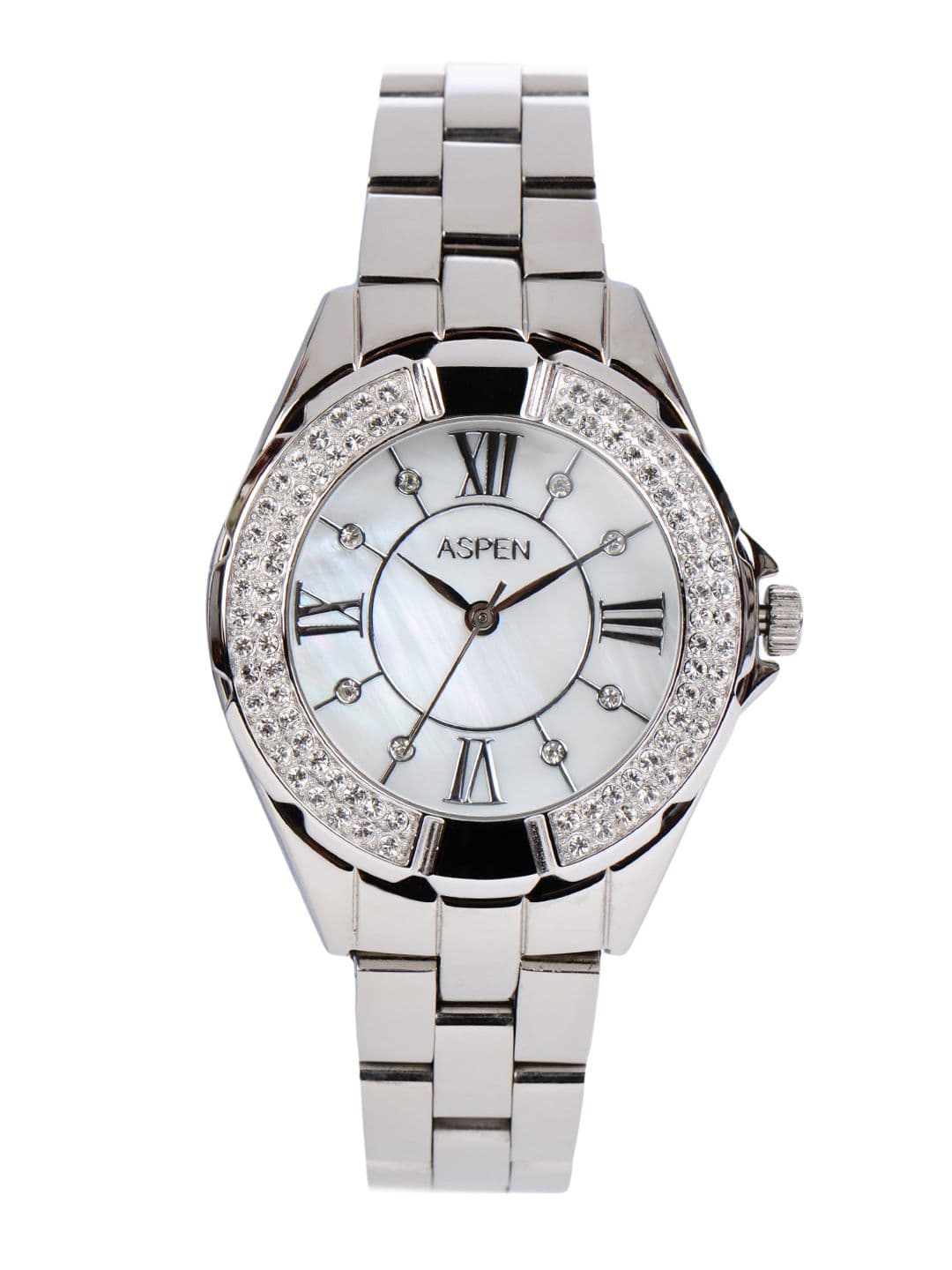 Aspen Women White Dial Watch