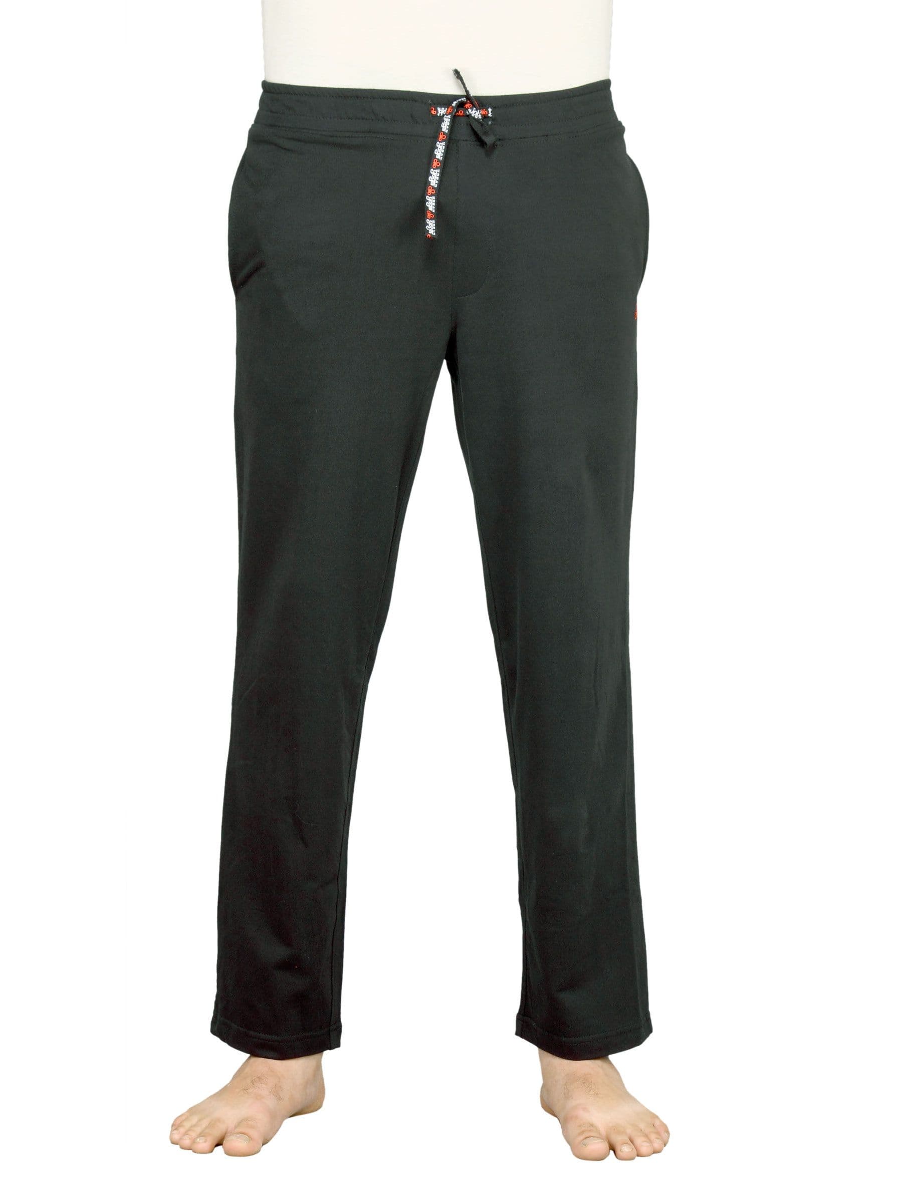 Urban Yoga Men's Abhayas Black Track Pant