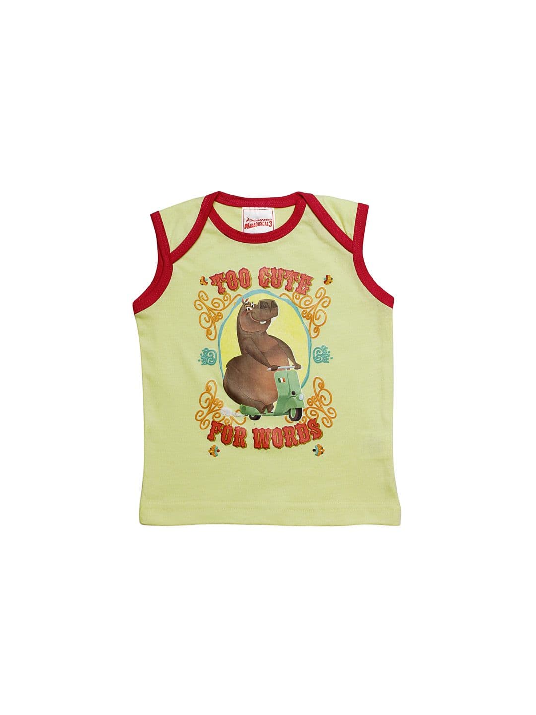 Madagascar Girls Green Innerwear Vest