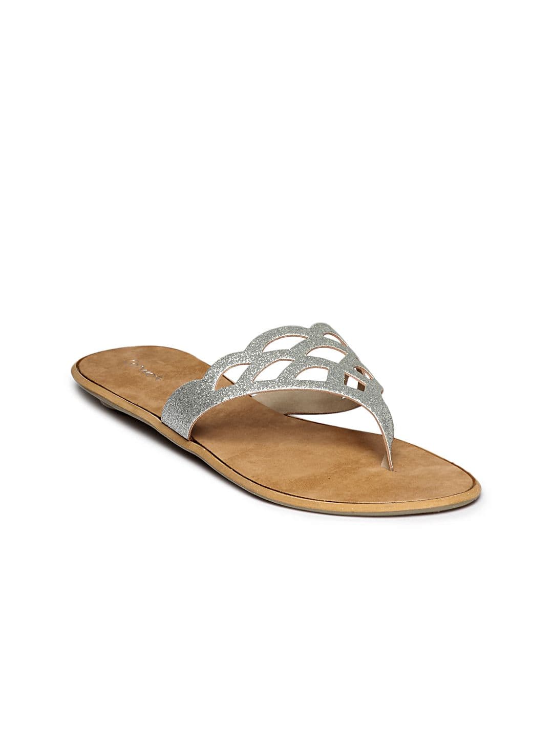 Catwalk Women Silver Toned Flats