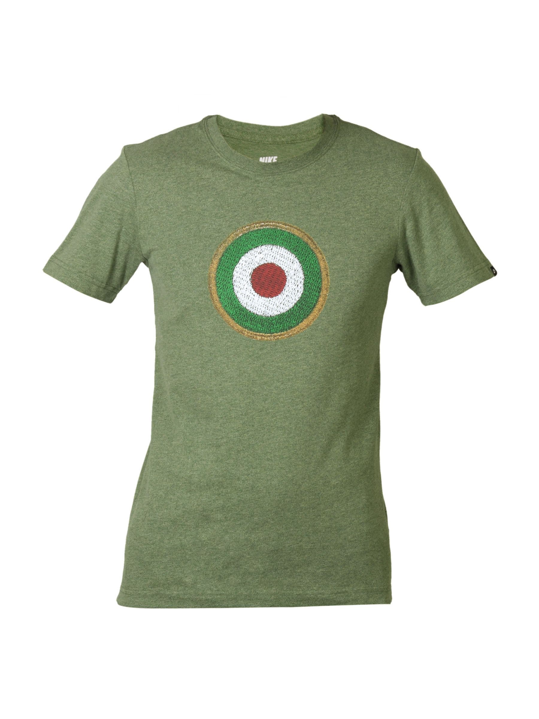 Nike Men Printed Green T-shirt