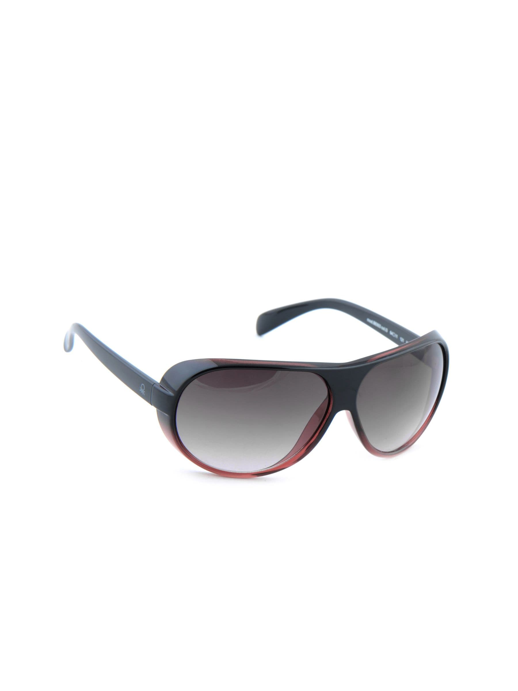United Colors of Benetton Women Funky Eyewear Black Sunglasses