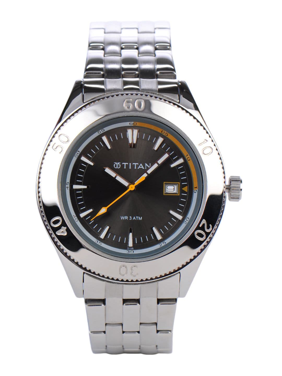 Titan Men Black Dial Watch