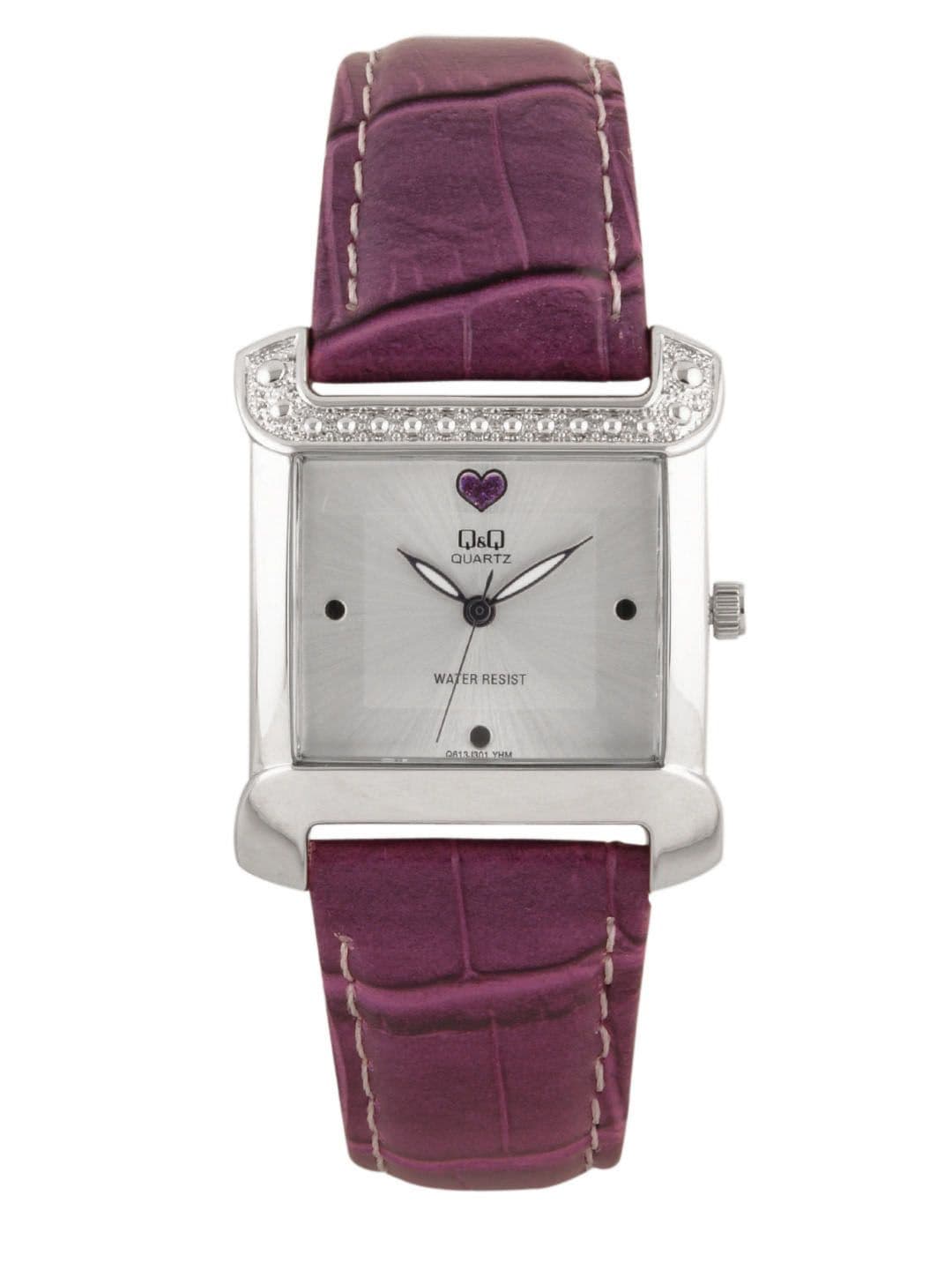 Q&Q Women Steel Dial Watch