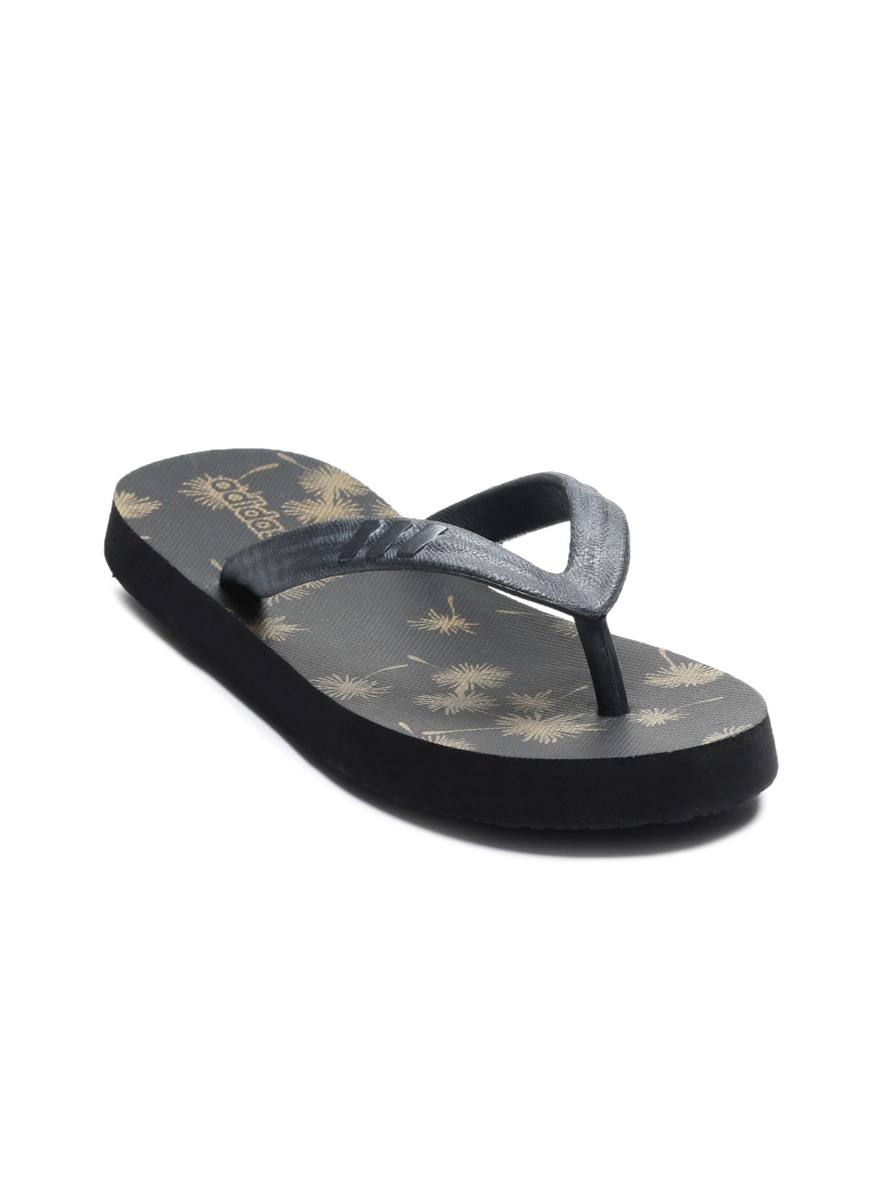 ADIDAS Women Spring Black Flip Flops