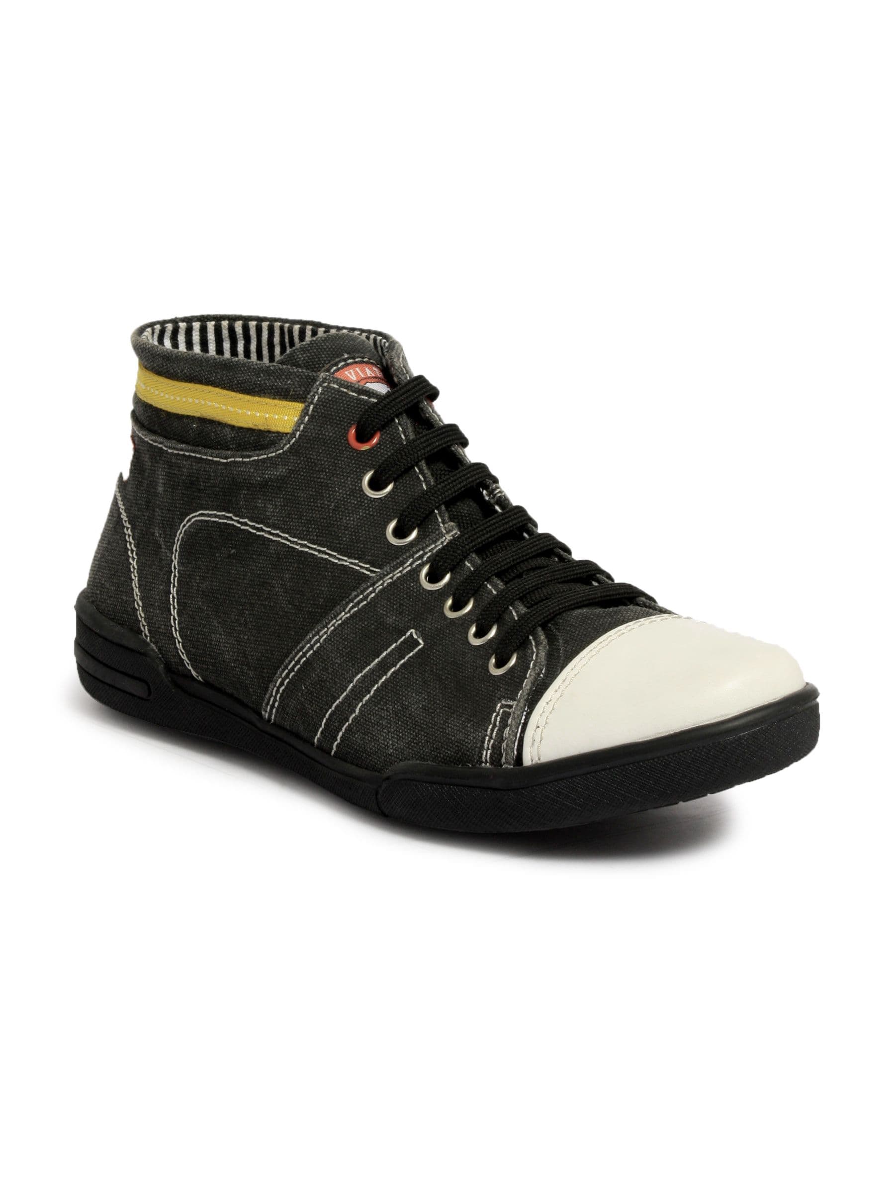 Flying Machine Men Black Casual Shoes