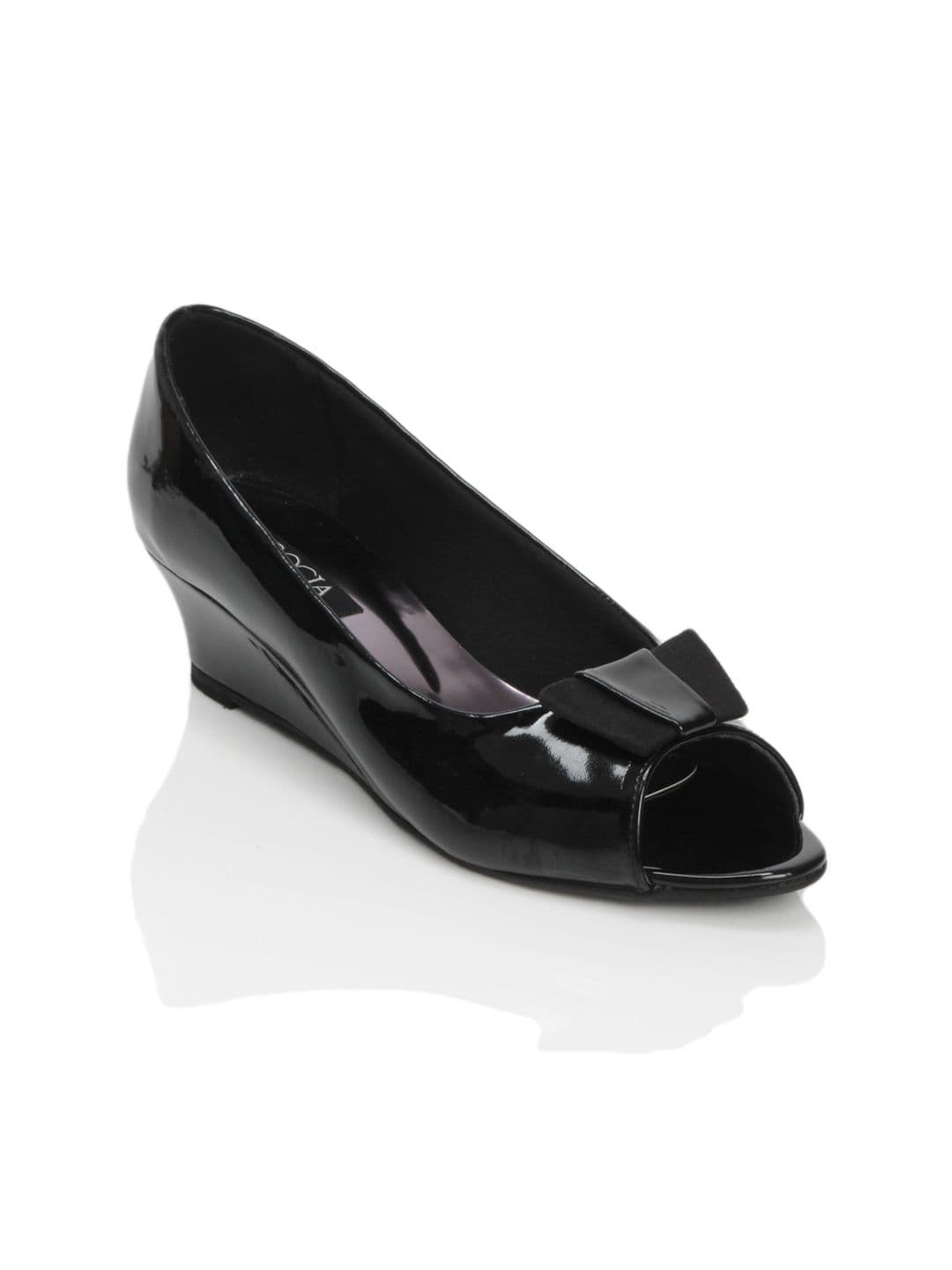Rocia Women Black Wedges