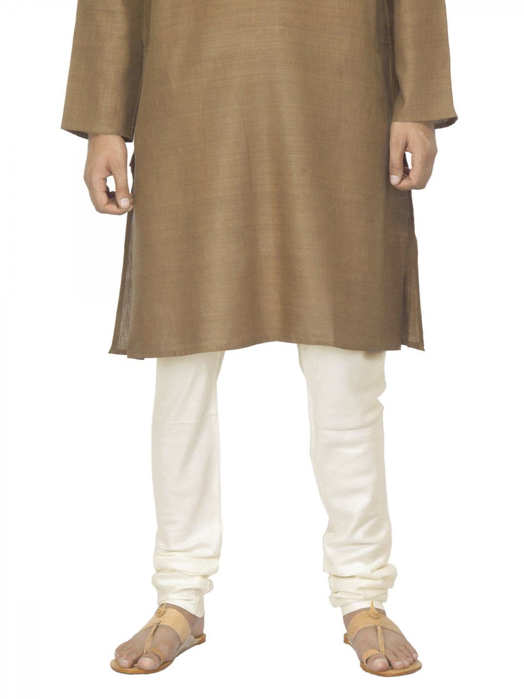 Fabindia Men White Churidar