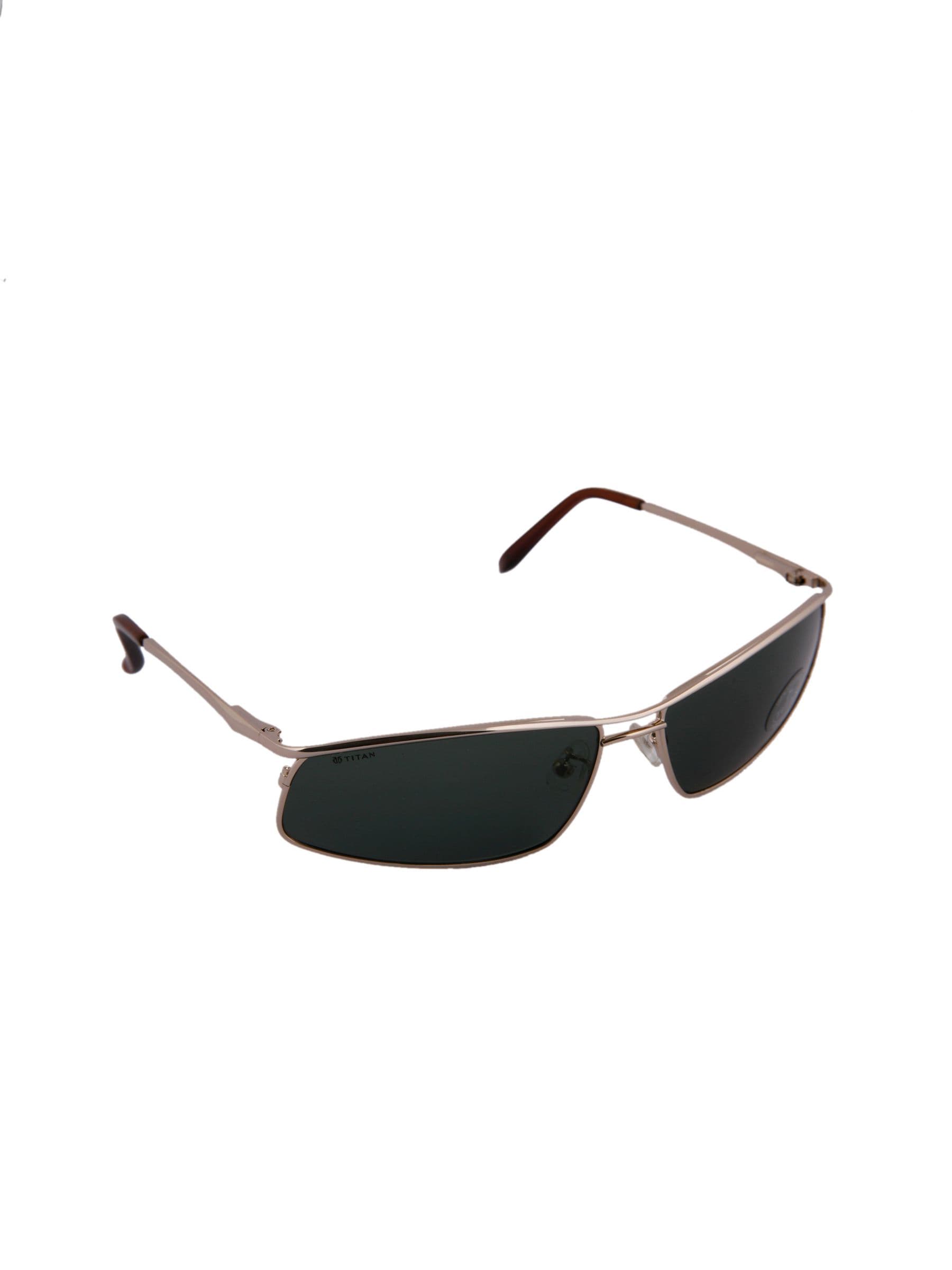 Fastrack Men Fastrack Black sunglass with golden rim Black Sunglasses