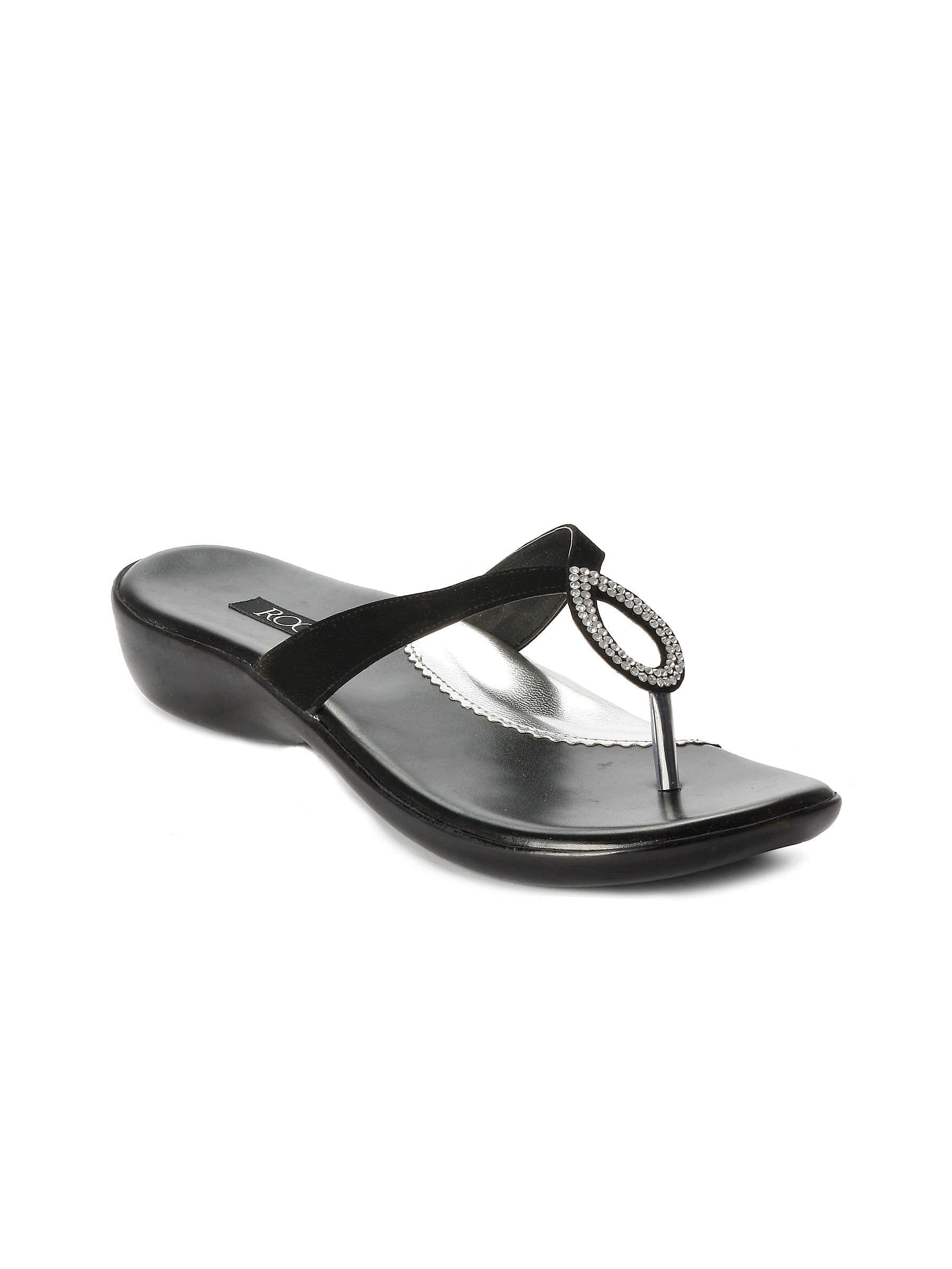 Rocia Women Black Flats