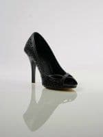 Catwalk Women Black Peep Toes