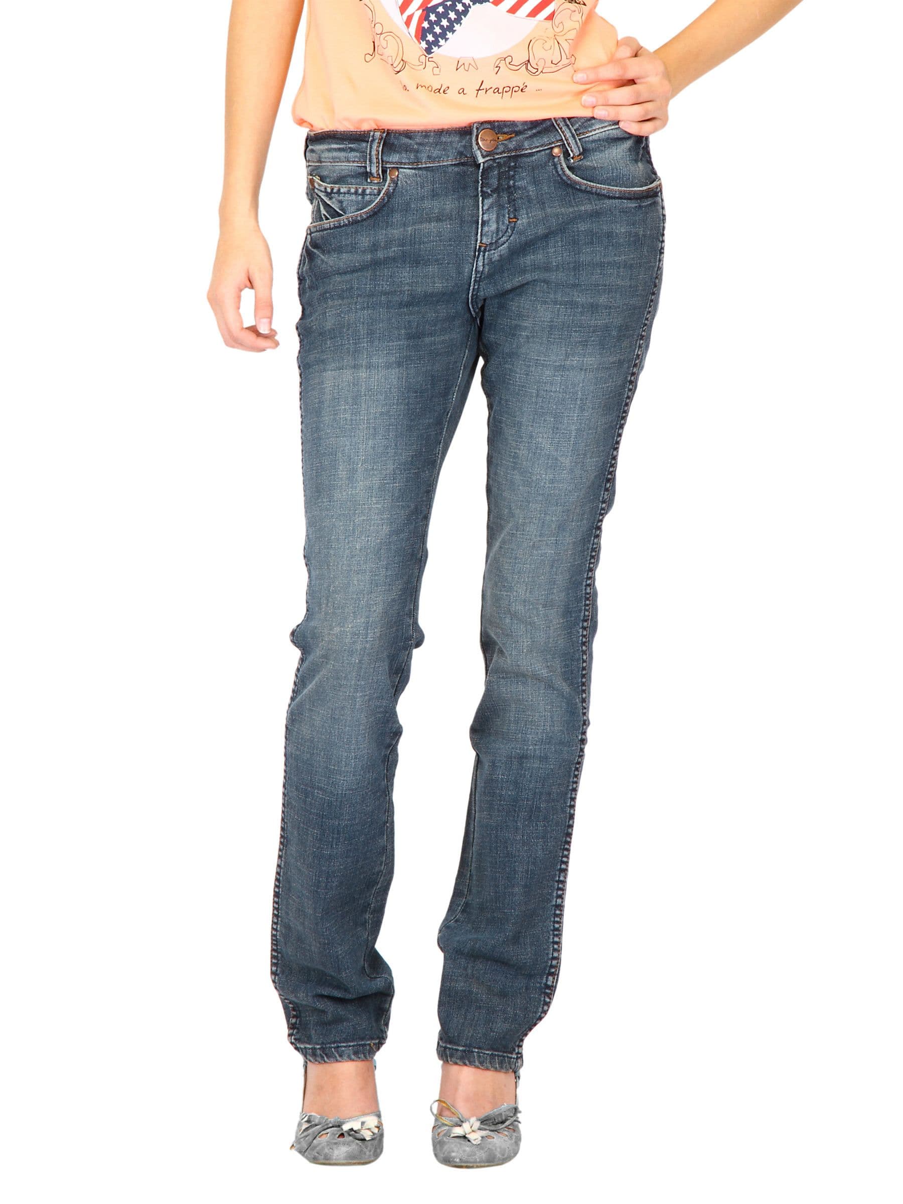 Wrangler Women Blue Custom Jeans