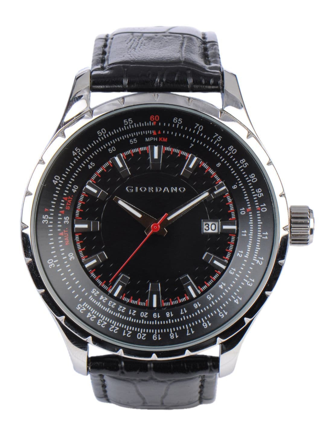 Giordano Men Black Dial Watch