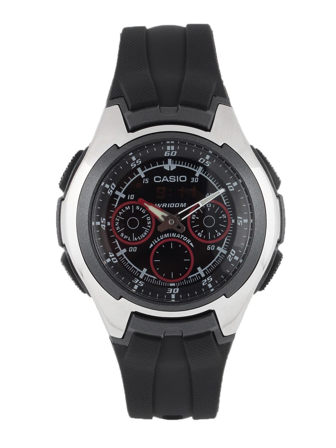 CASIO Youth Combination Men Black Dial Analogue & Digital Watch AD103