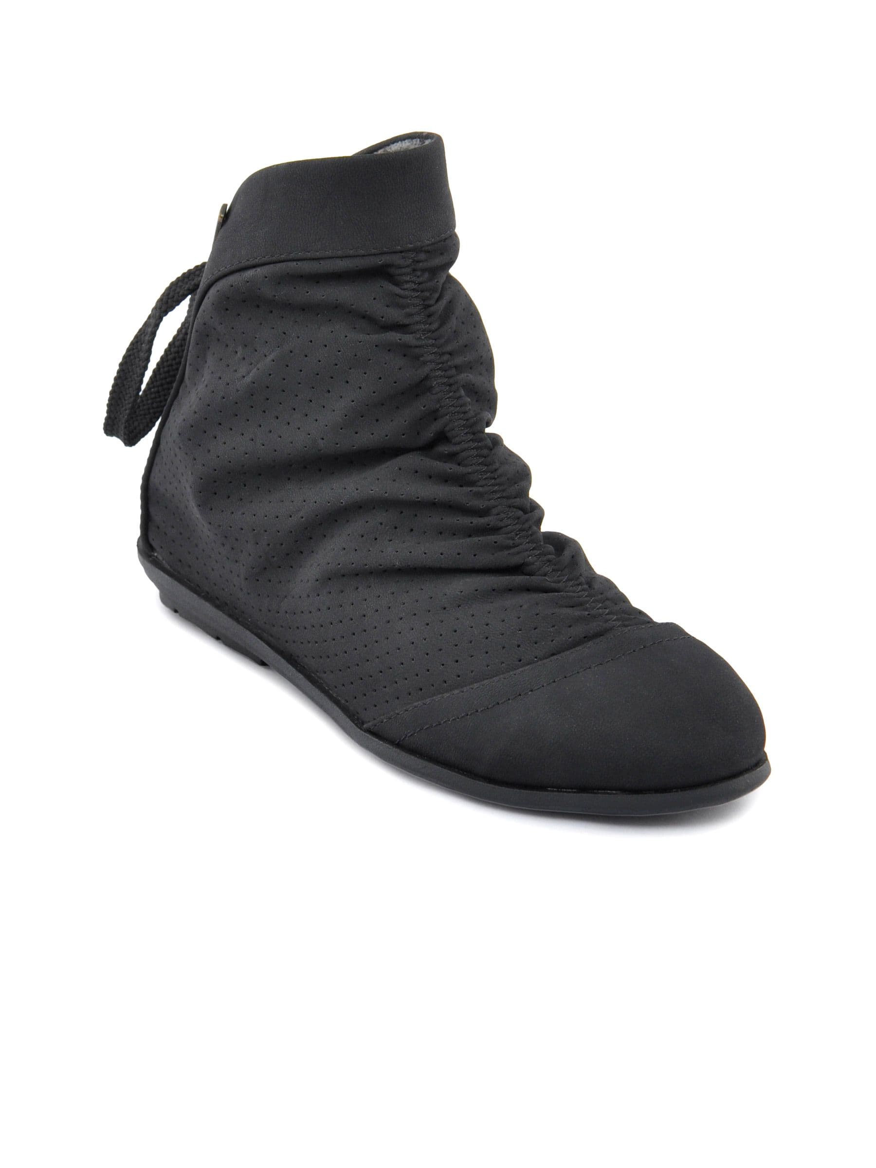 Catwalk Women Back Strap Black Casual Shoe