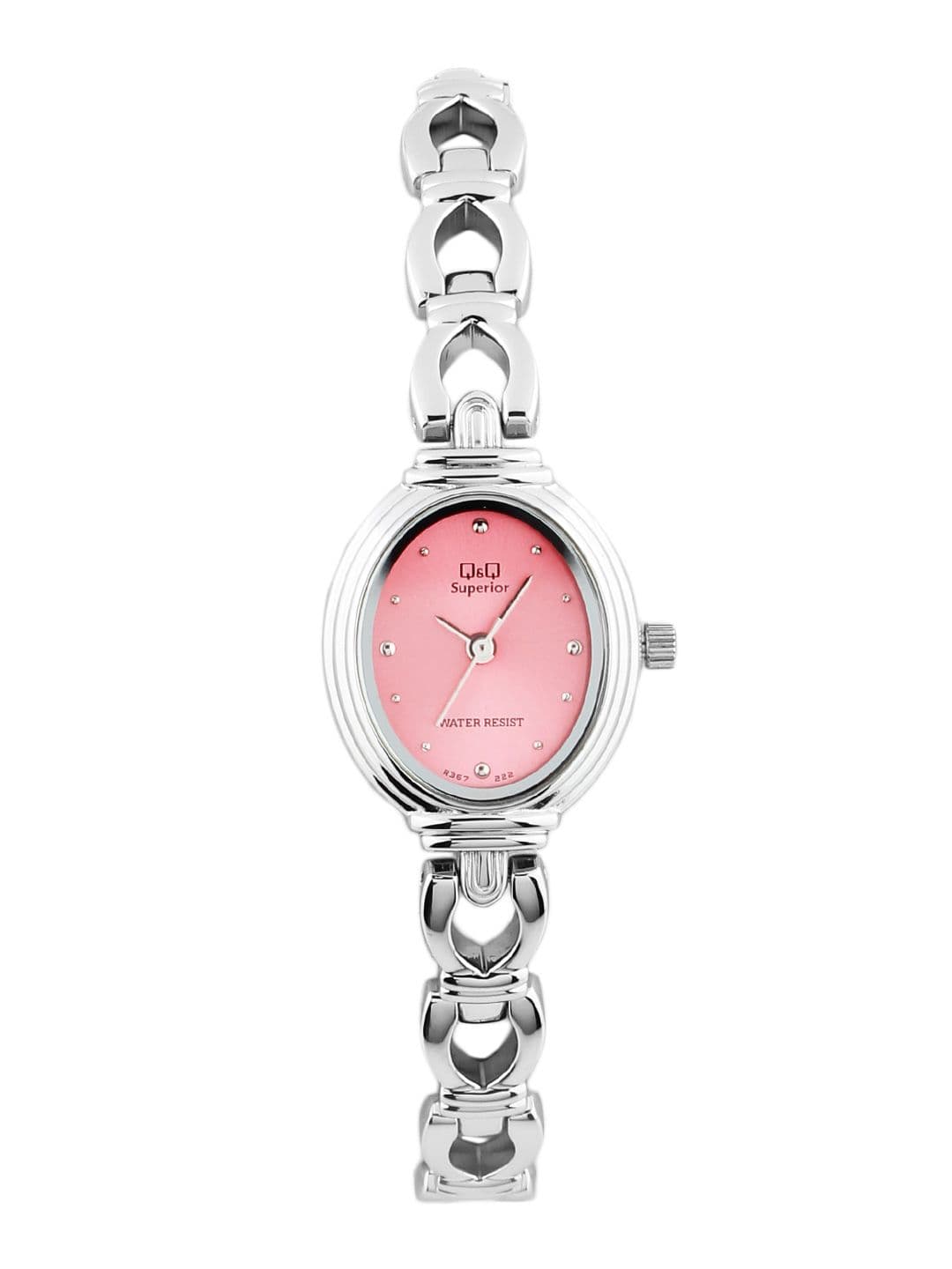 Q&Q Women Pink Dial Analog Watch