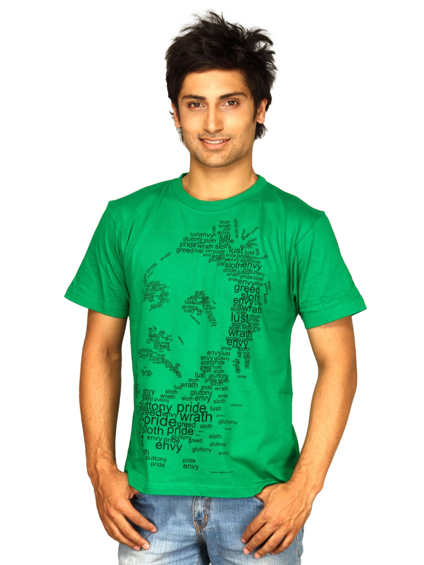 Inkfruit Men's Seven Deadly Green T-shirt