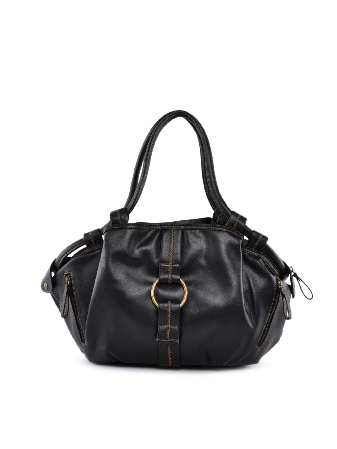 Baggit Women Black Gang Handbag